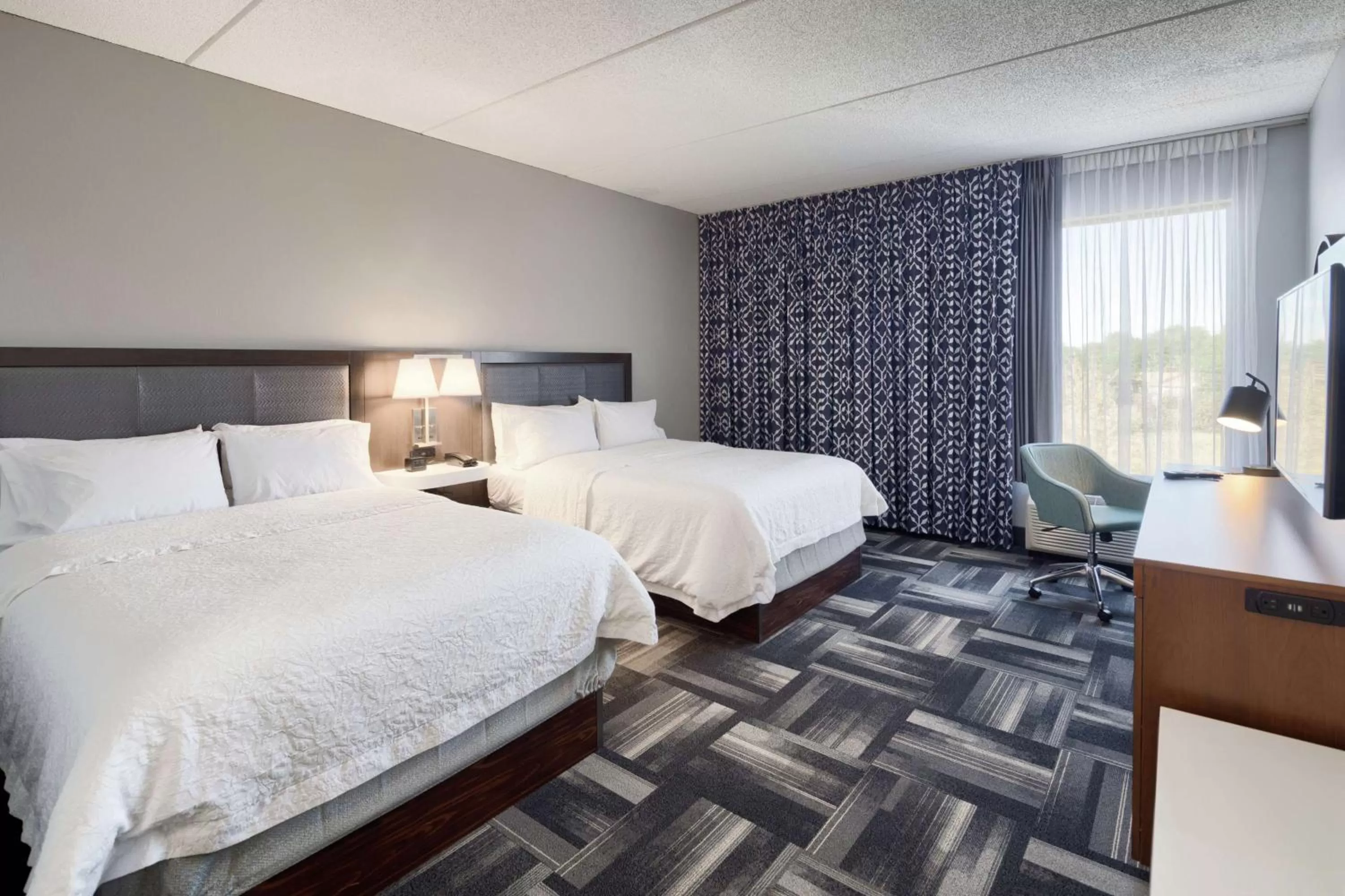 Superior Queen Room with Two Queen Beds - Non-Smoking in Hampton Inn Louisville Northeast