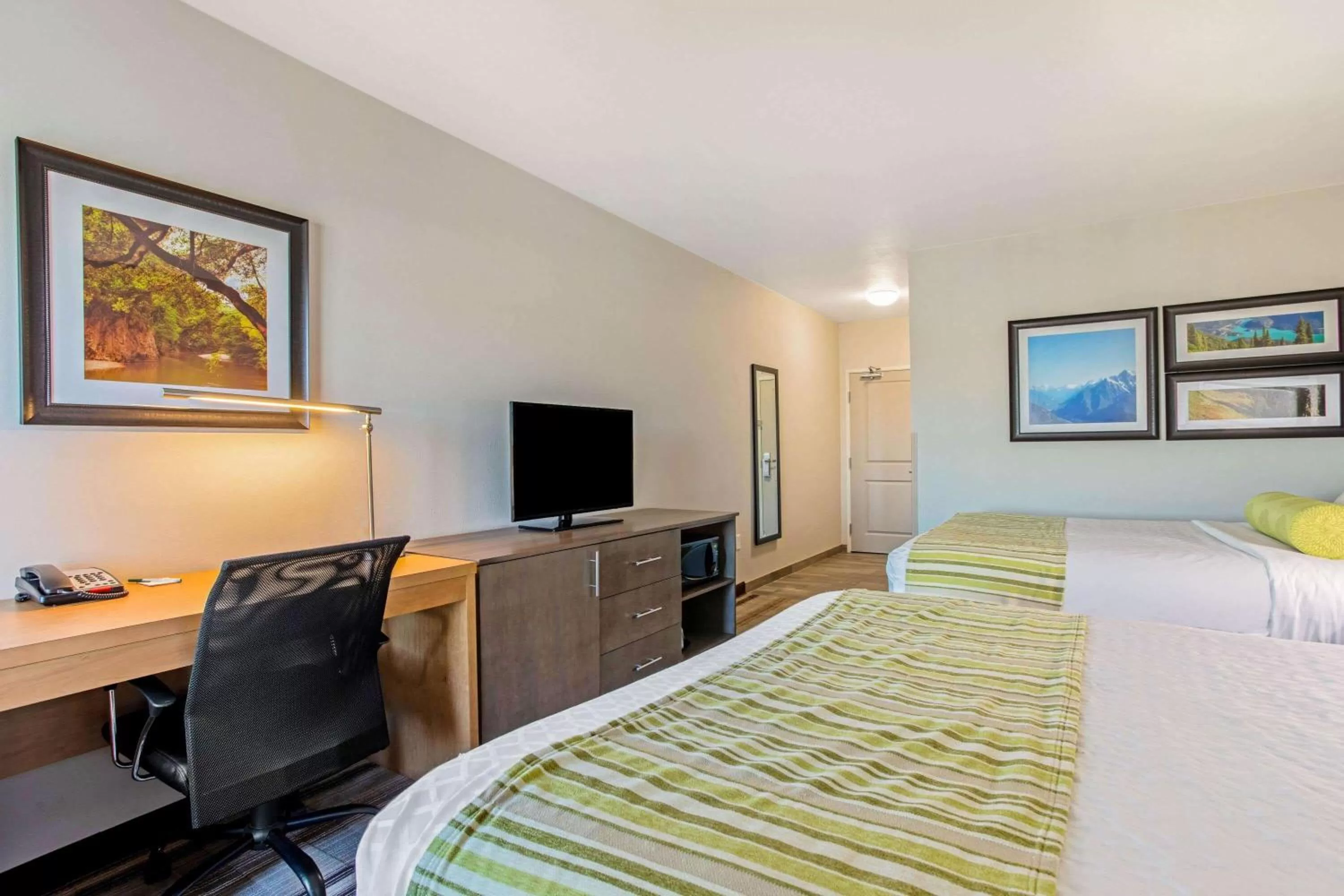 Double Room with Two Double Beds and Mobility/Hearing Impaired Access in La Quinta by Wyndham Paducah