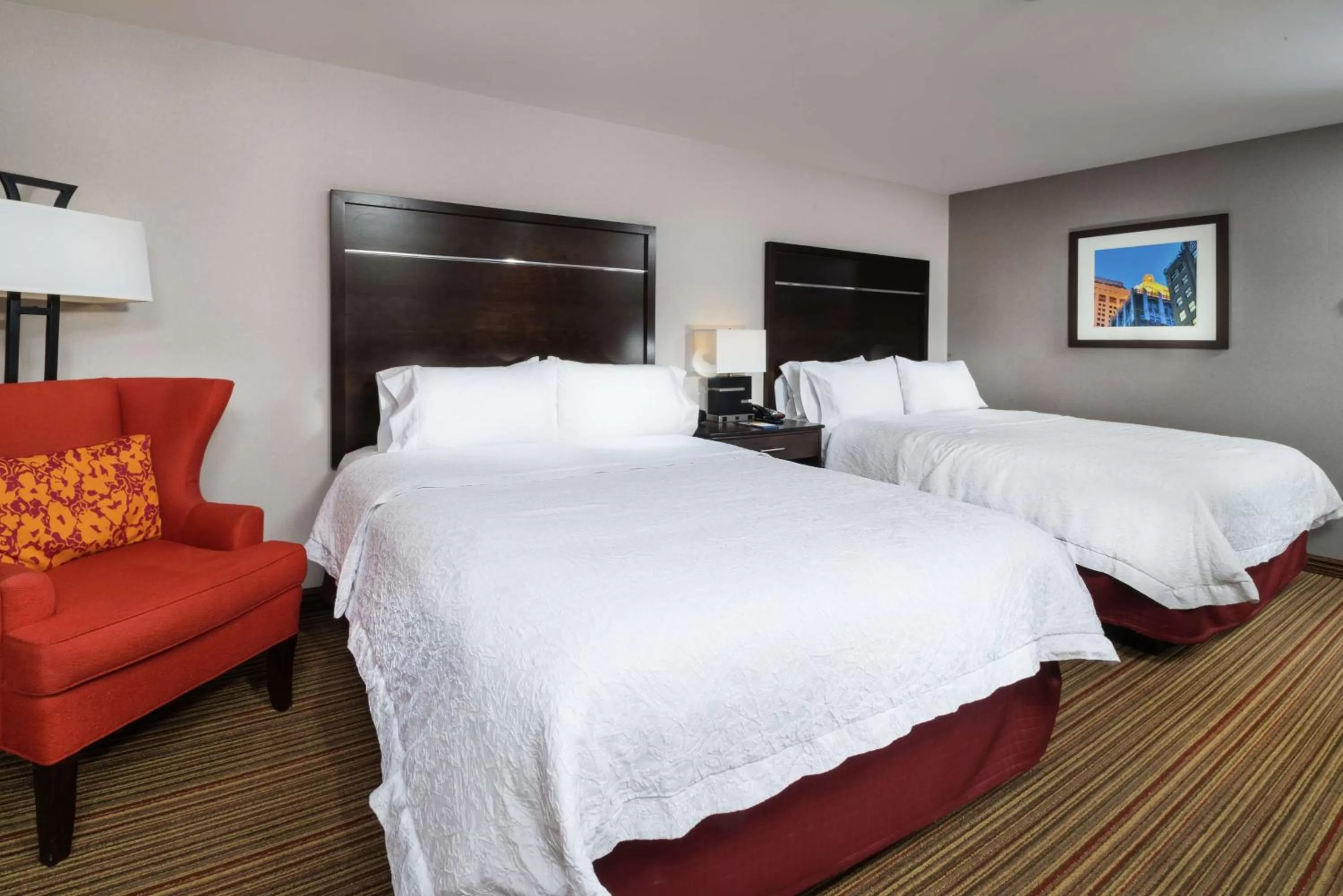 Room with Two Queen Beds - Non-Smoking in Hampton Inn Tulsa/Broken Arrow