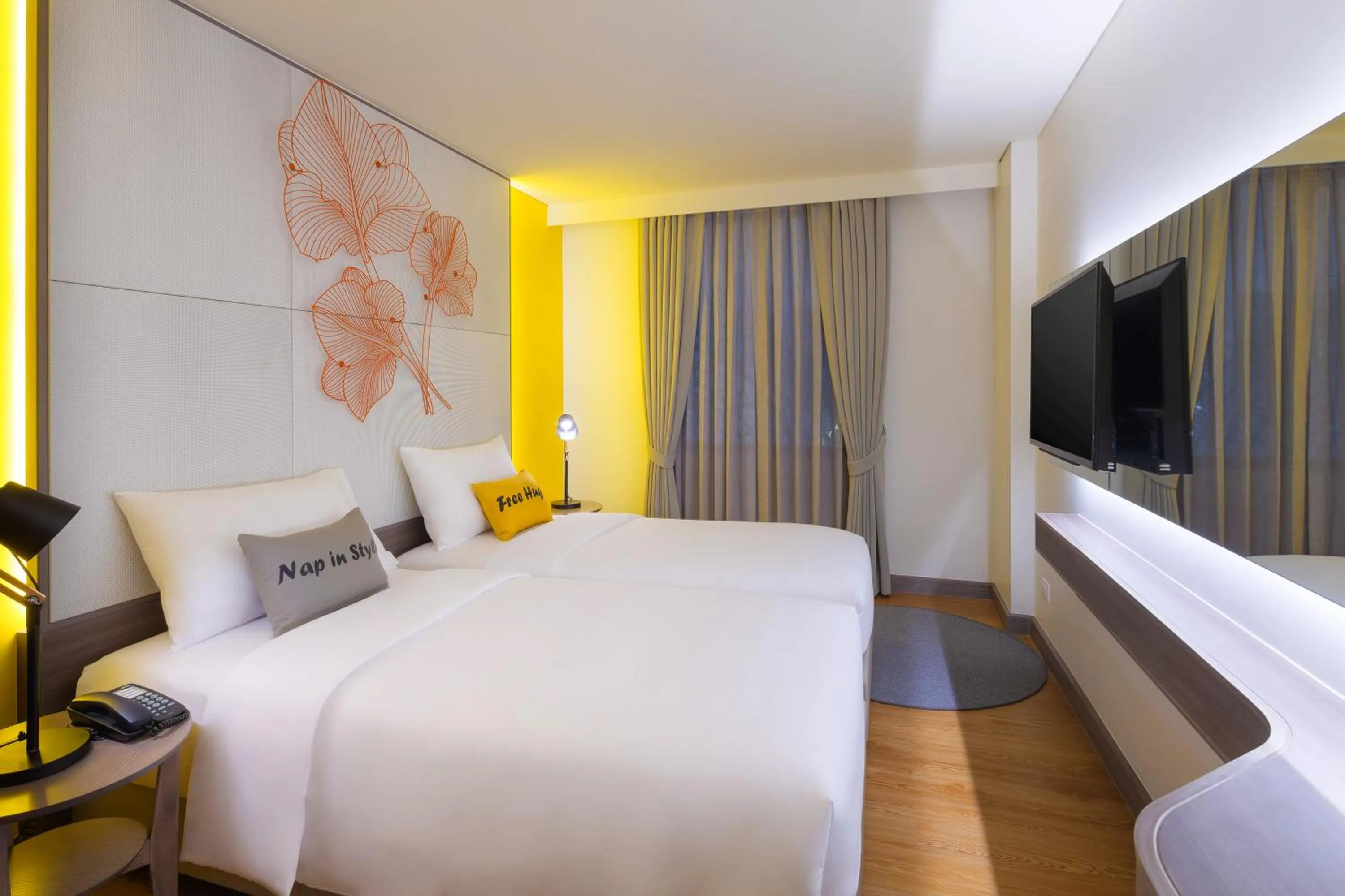 Standard Twin Room in ibis Styles Siem Reap