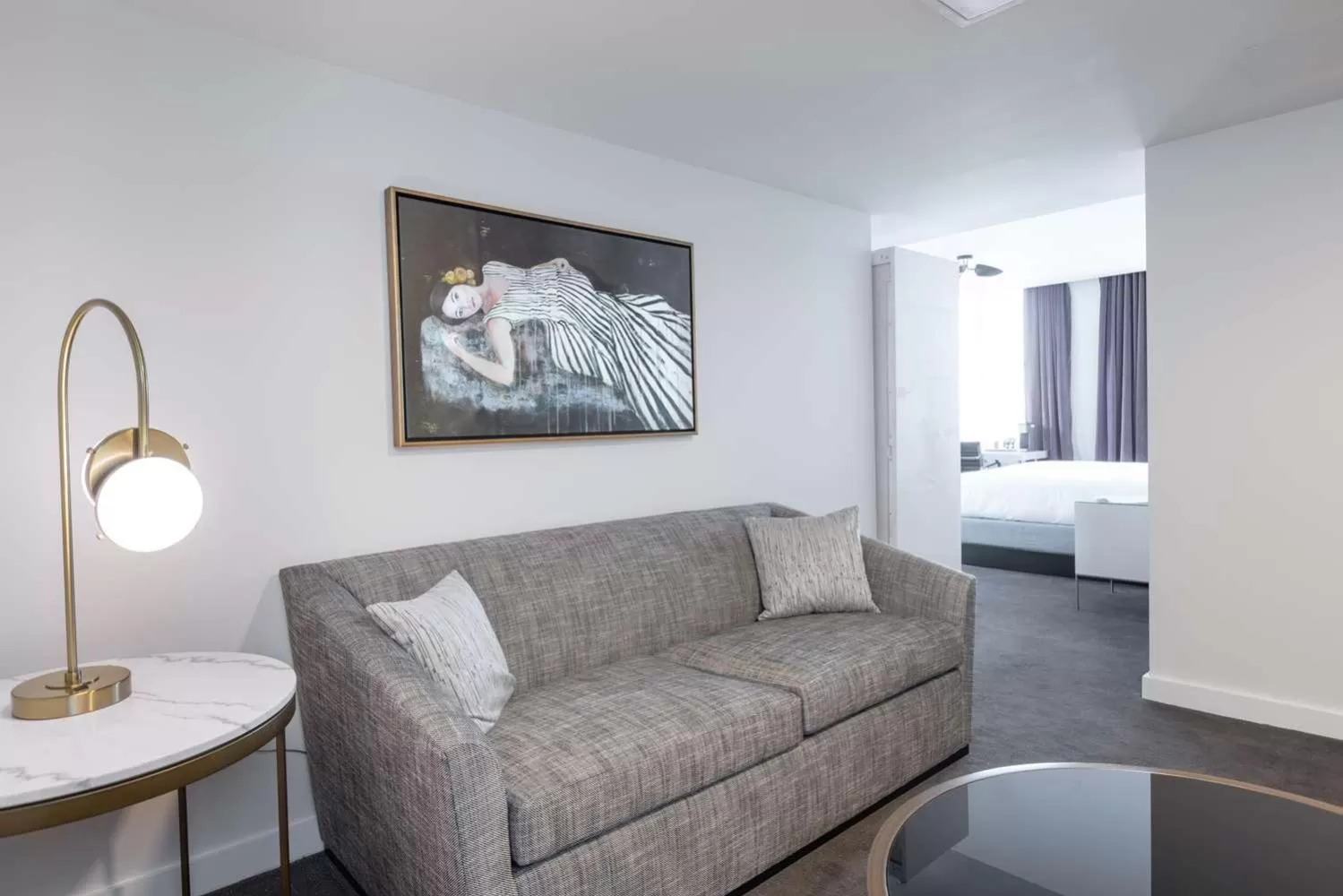 King Studio Suite with City View in The Kelly Birmingham, Tapestry Collection By Hilton