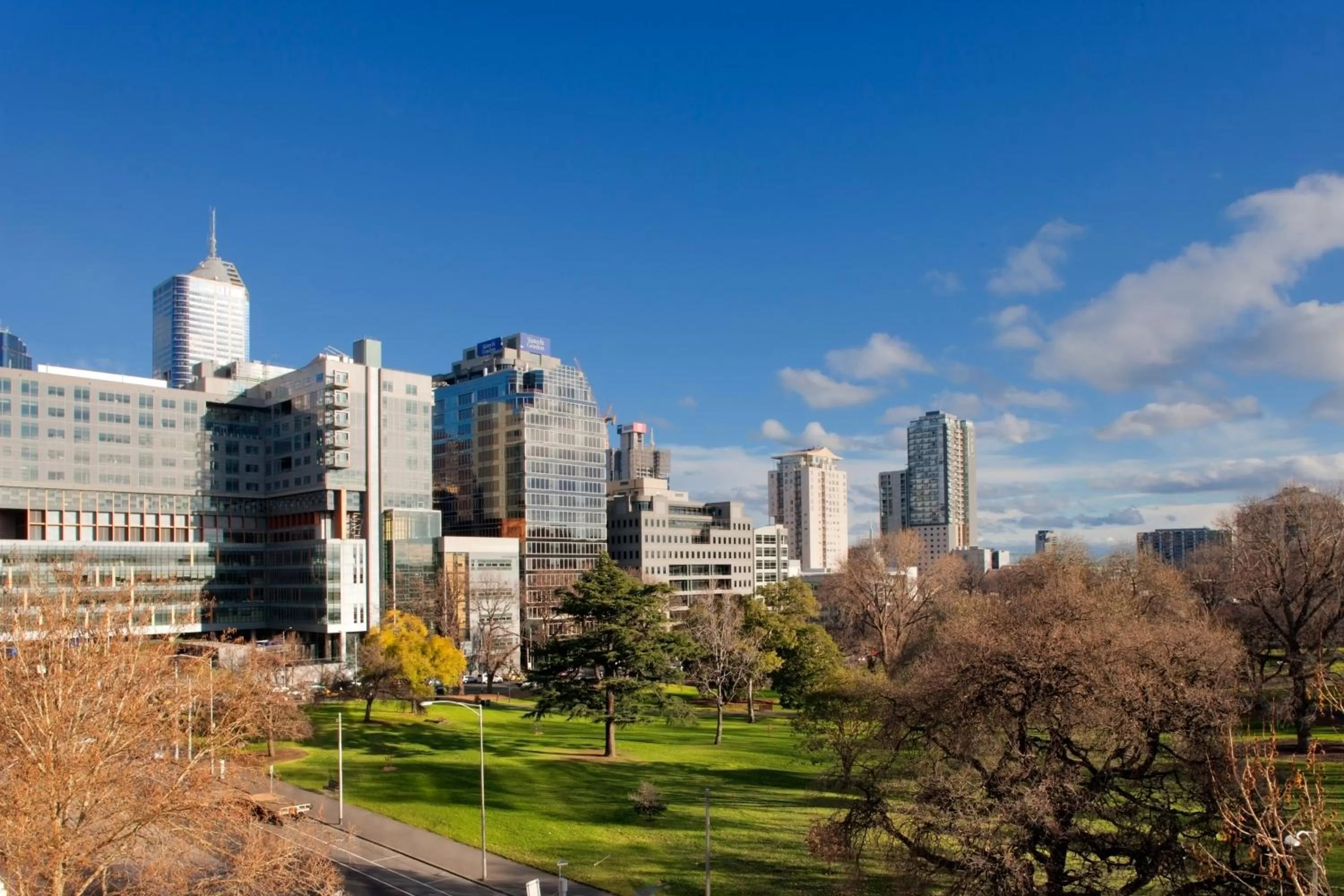 City view in Radisson On Flagstaff Gardens Melbourne