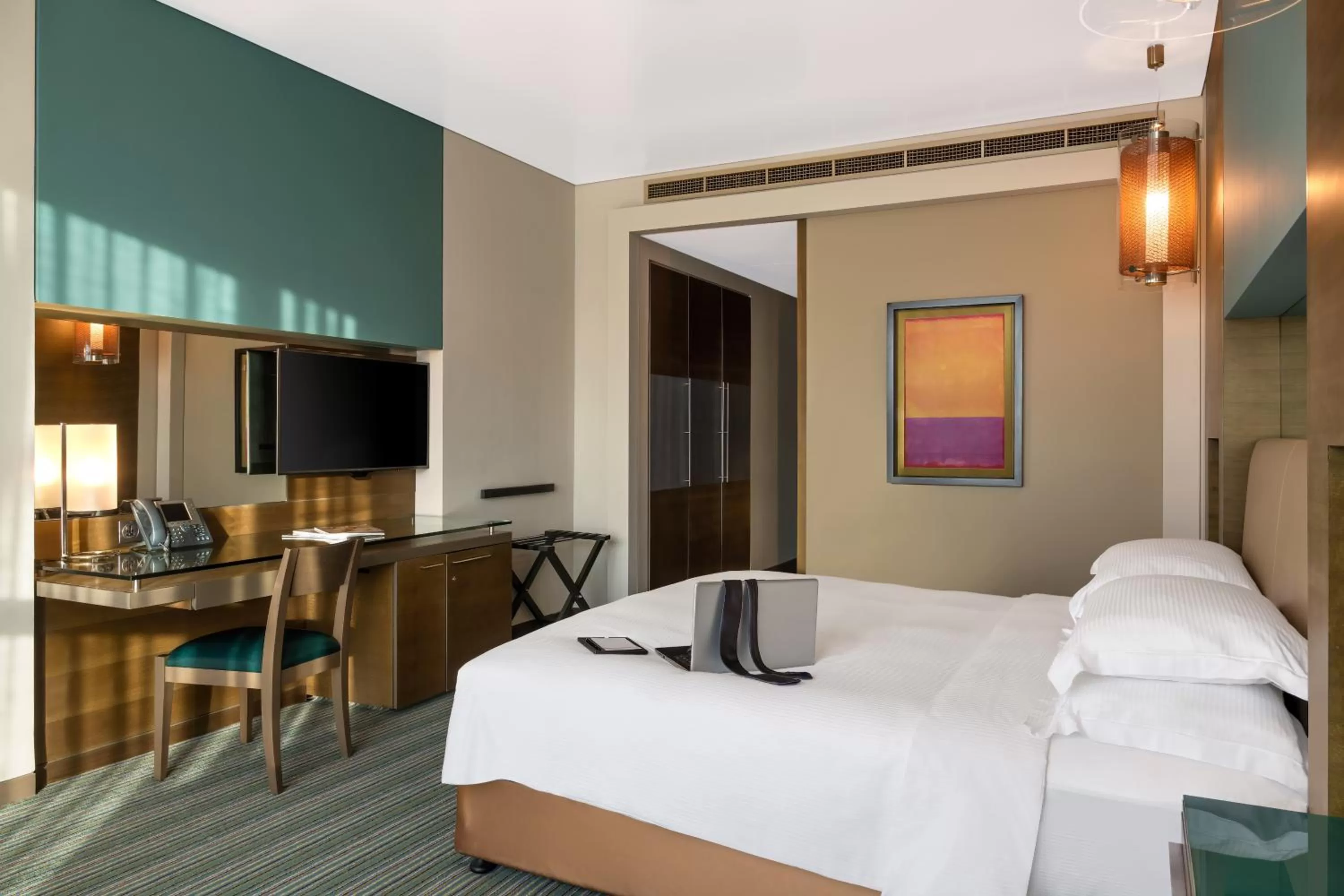 Guest Rooms with One Day Yas Theme Park Access for Two Adults in Park Rotana Abu Dhabi