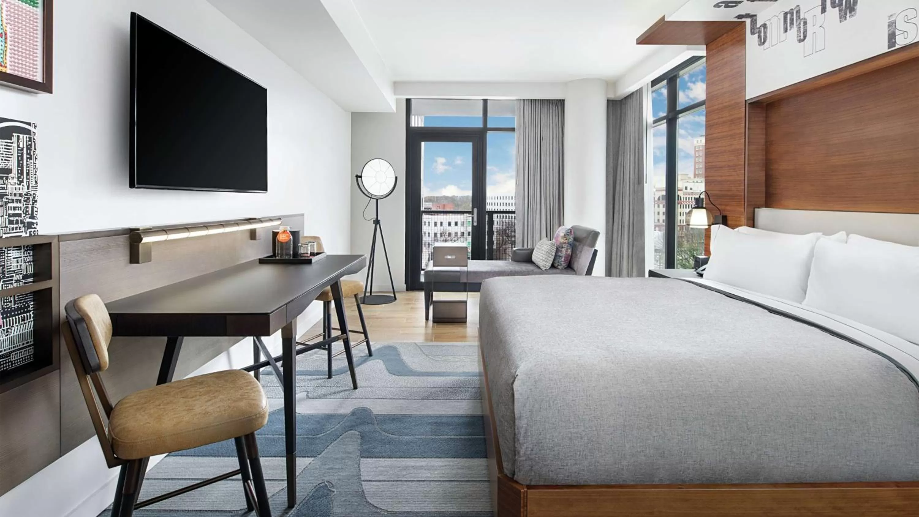 King Room with Balcony in Canopy By Hilton Atlanta Midtown