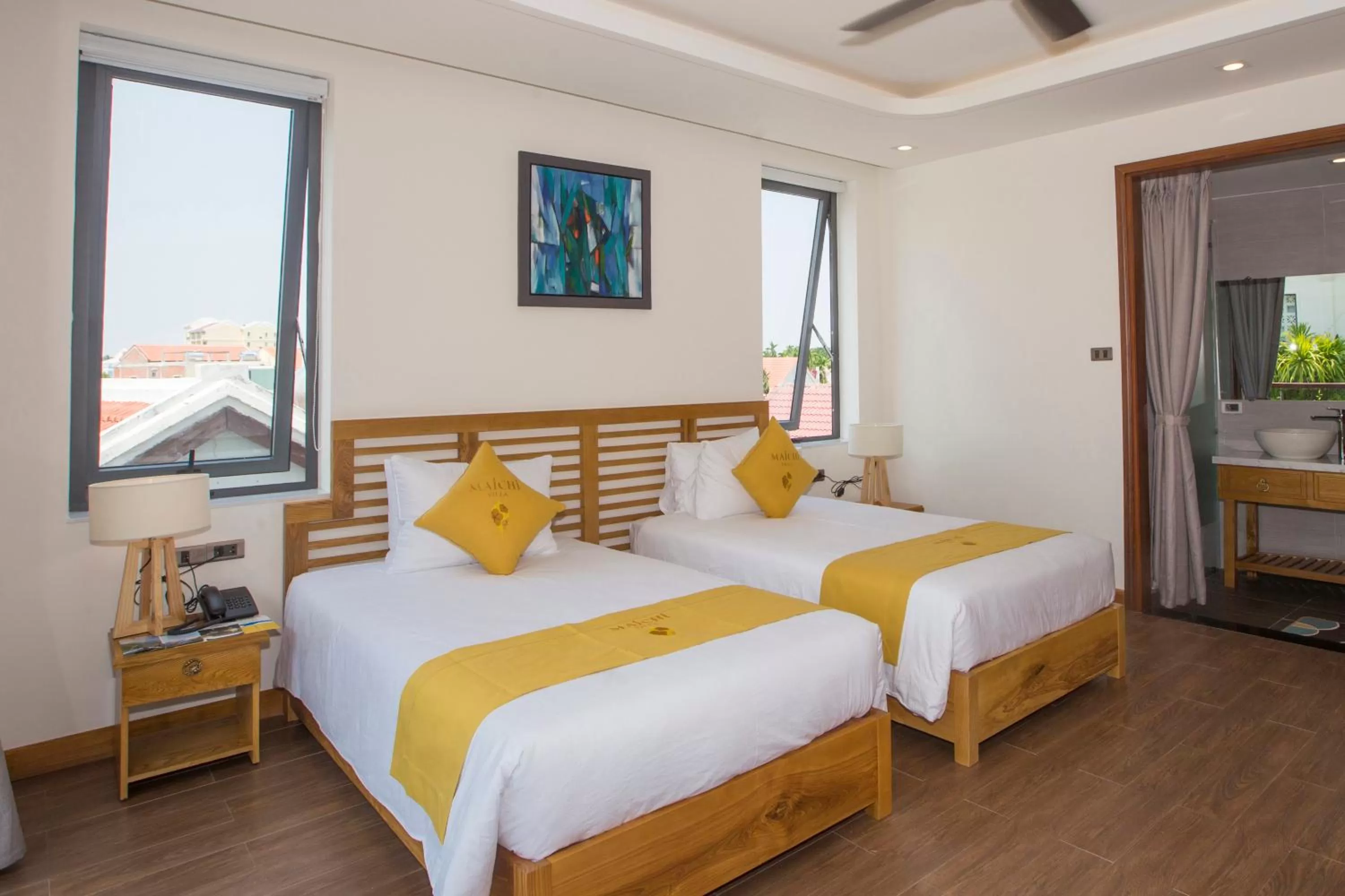 Superior Double or Twin Room with Pool View in MaiChi Villa Hoi An