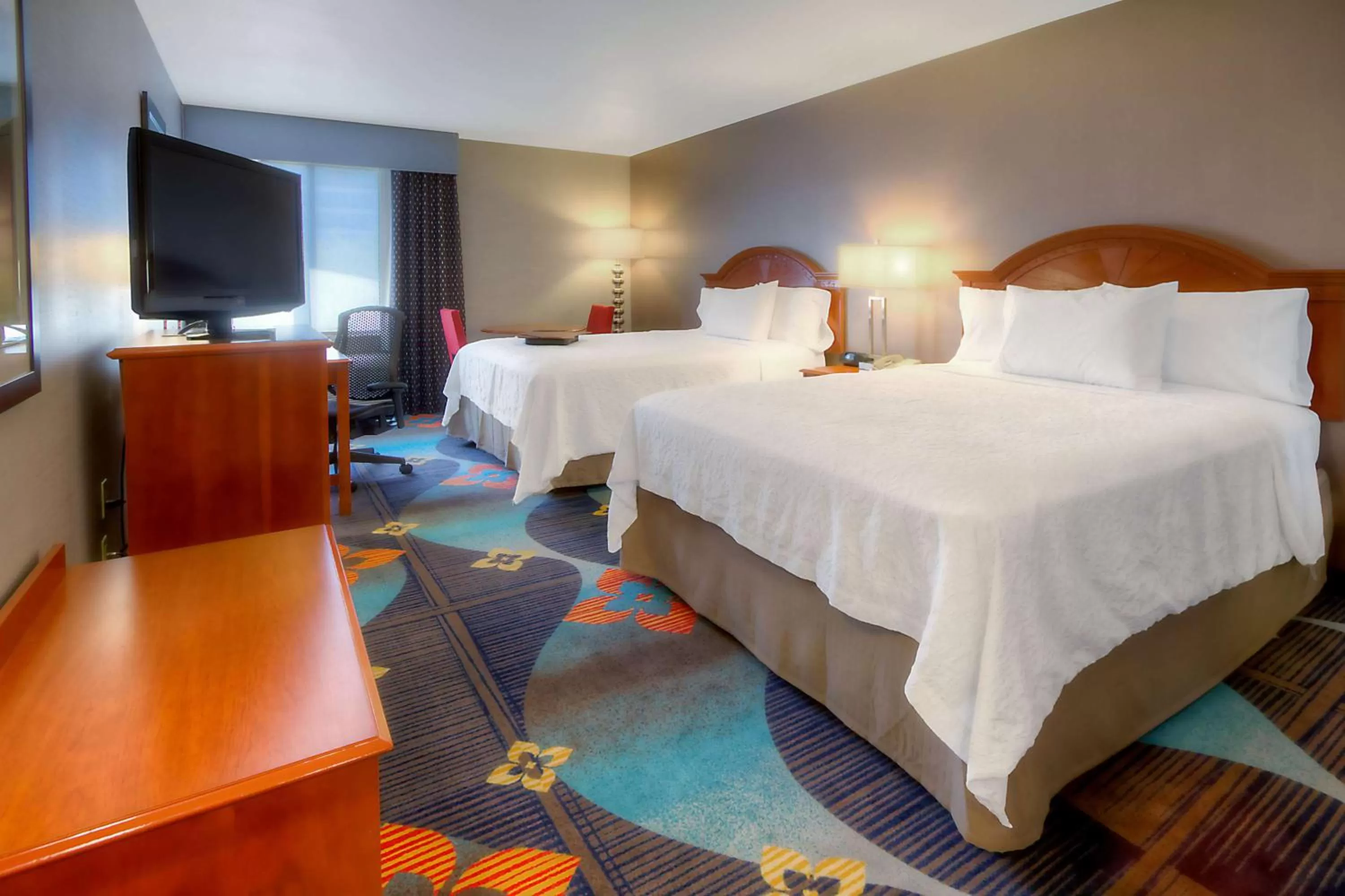 Room with Two Queen Beds - Non-Smoking in Hampton Inn Milpitas