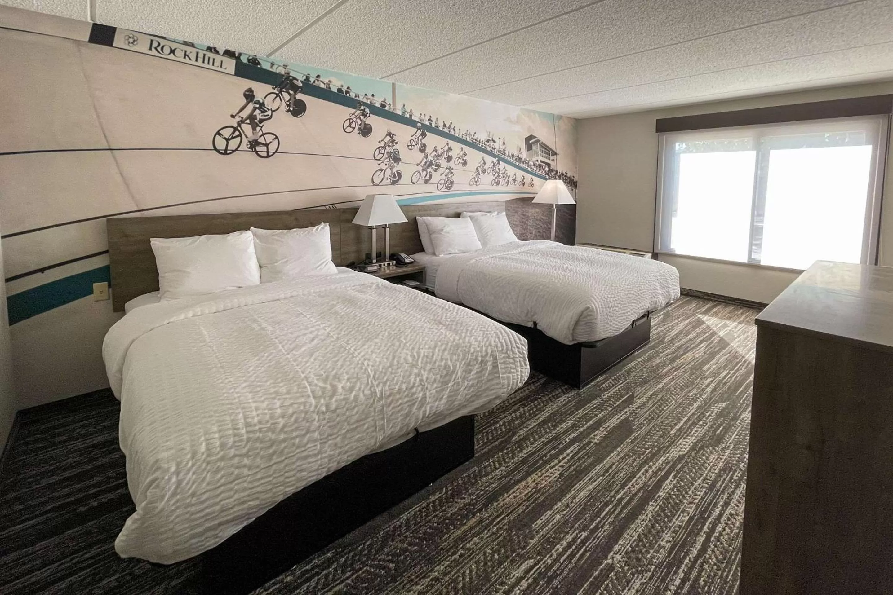 Standard Queen Room with Two Queen Beds - Non-Smoking in Clarion Pointe Near University