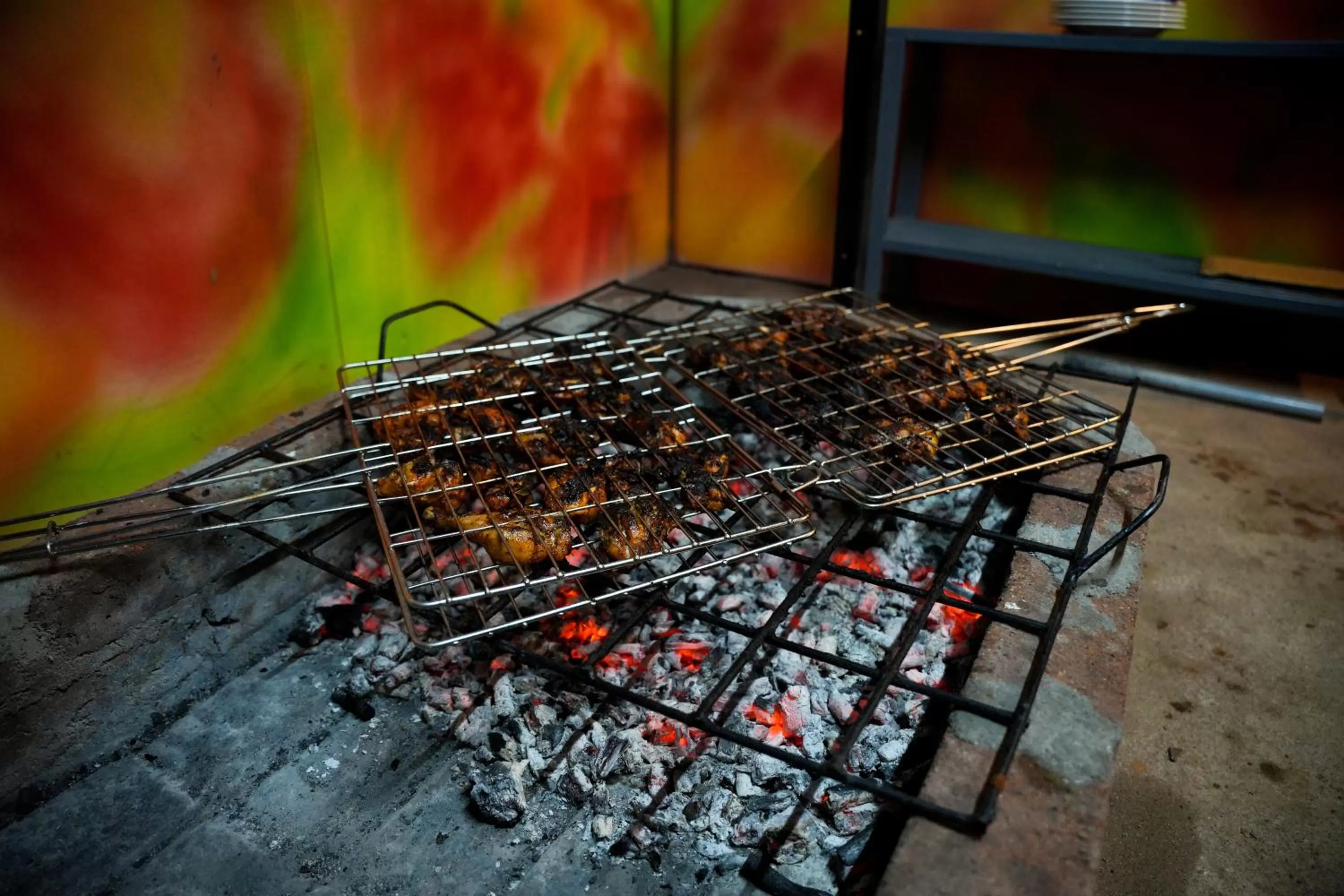 BBQ facilities in Misty Range Resorts , Marayoor
