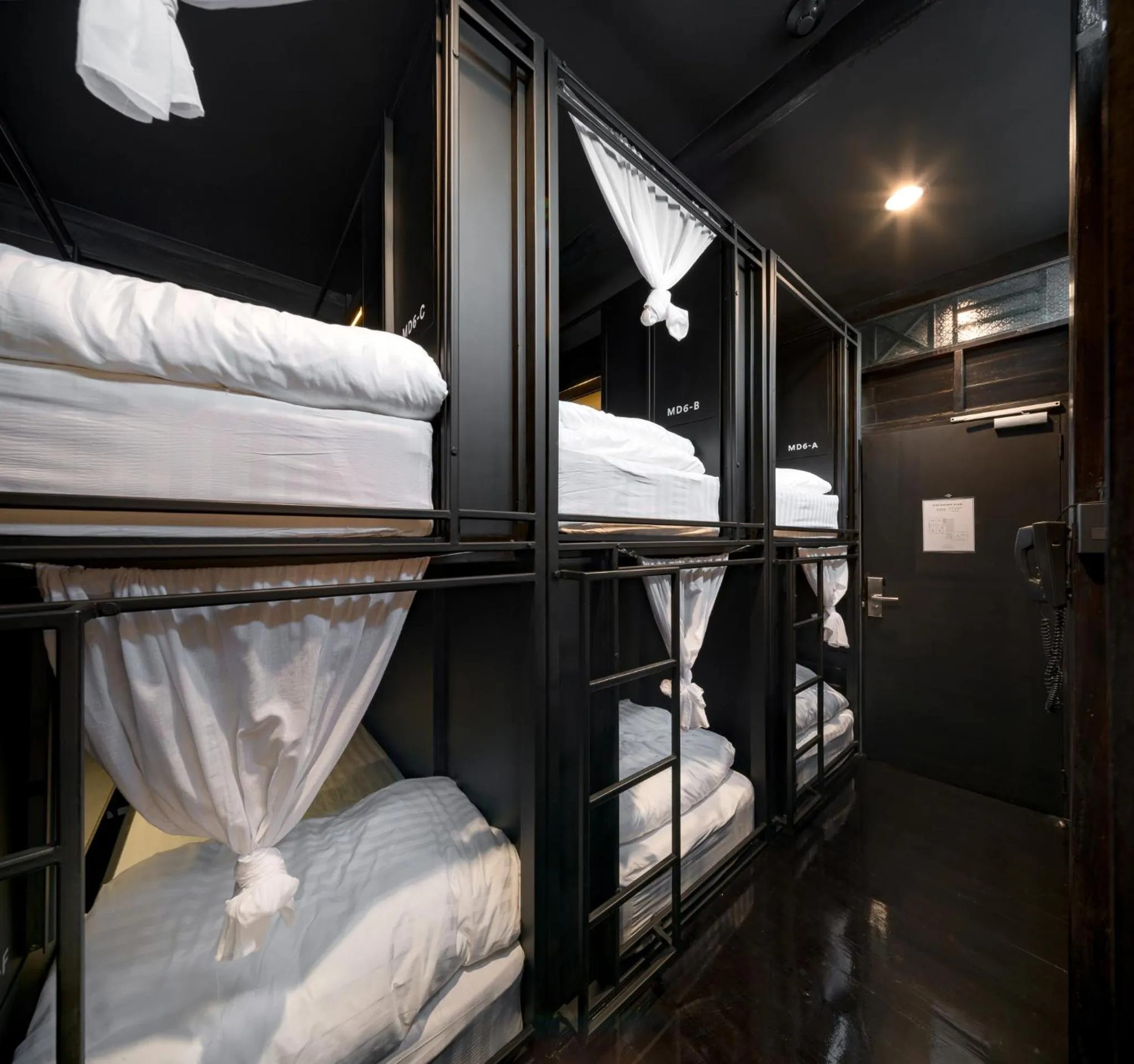 Bed in 6-Bed Mixed Dormitory Room in Kloem Hostel