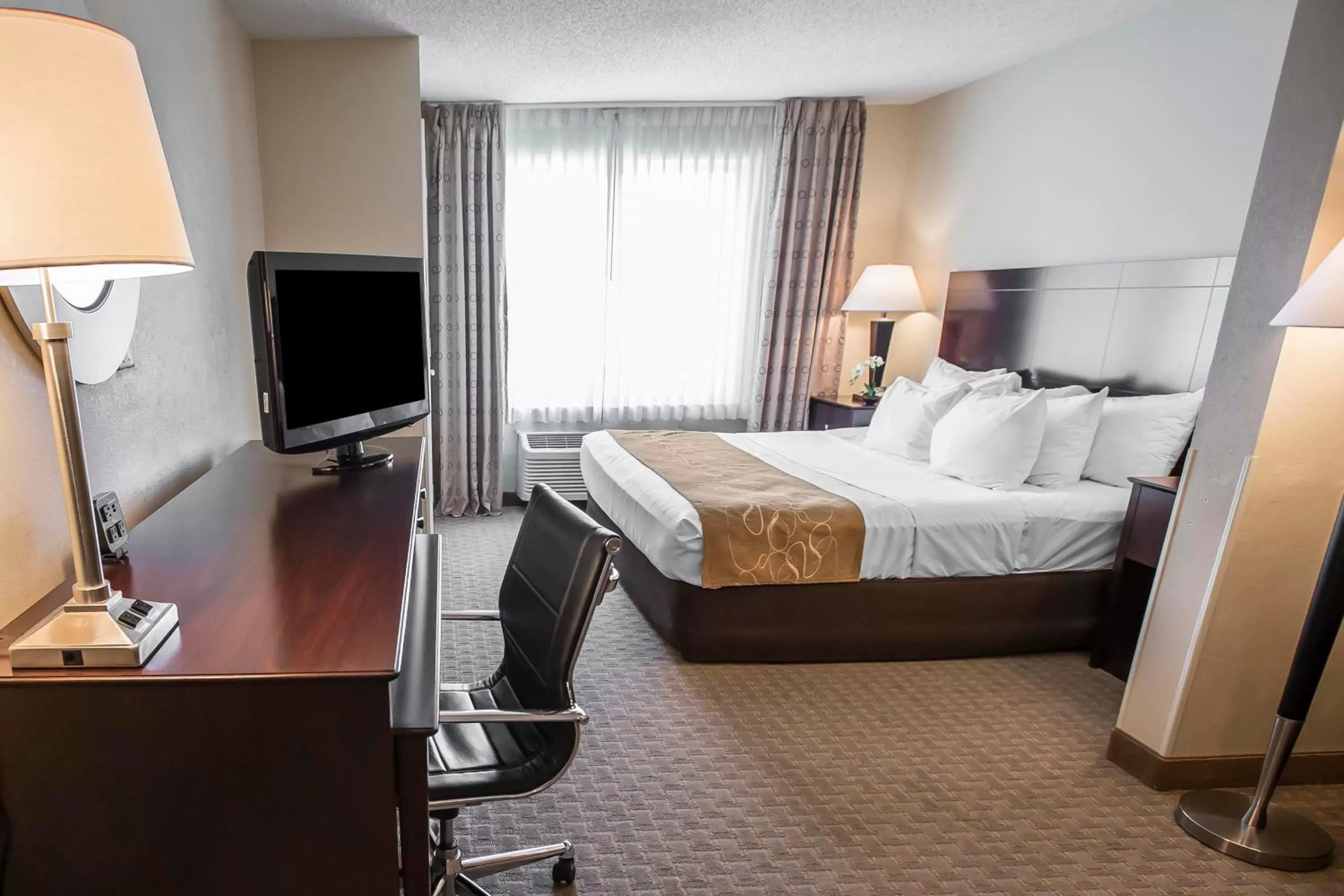 King Suite - Non-Smoking/Pet Friendly in Comfort Suites University Area Notre Dame-South Bend