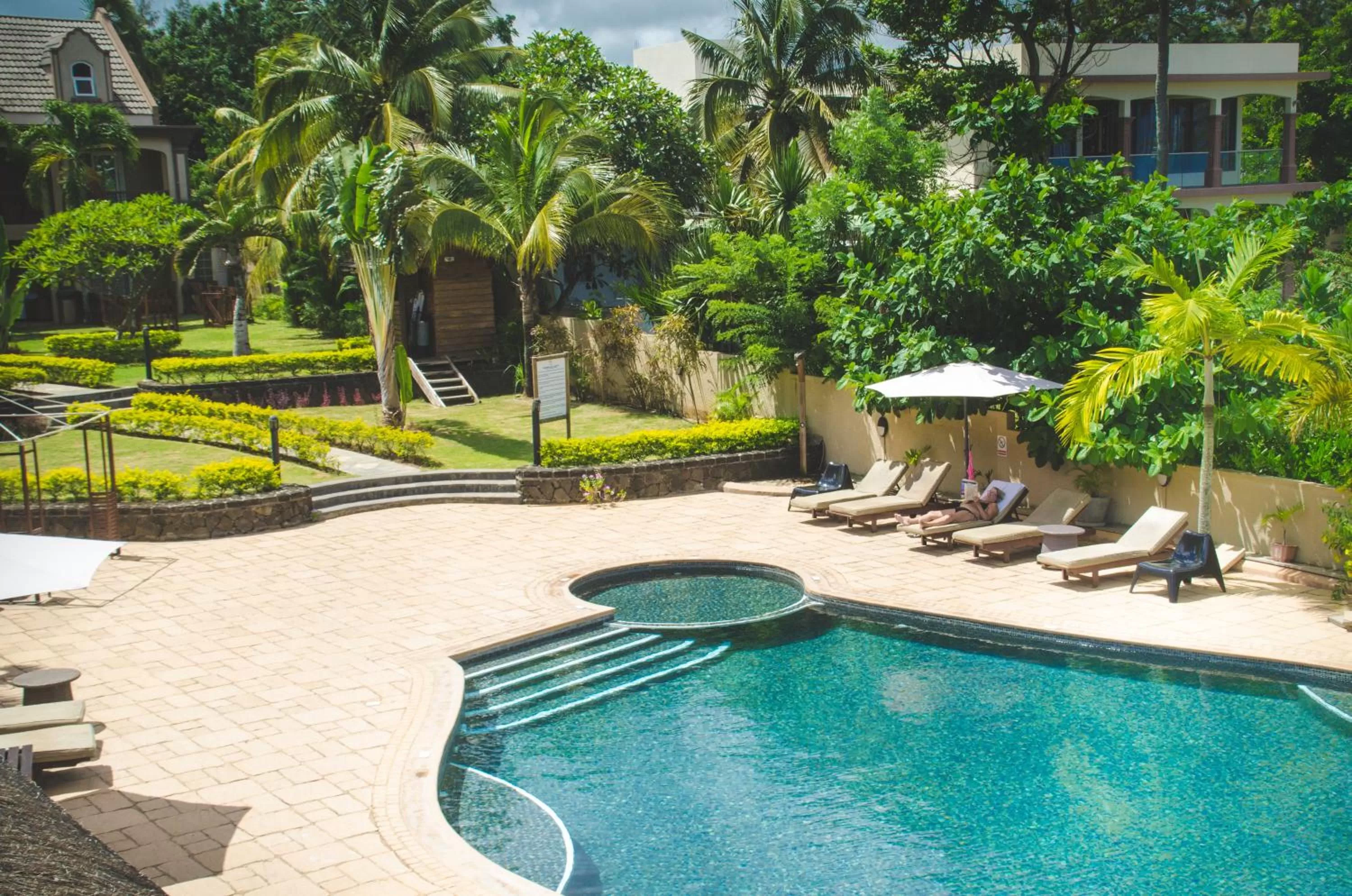 Pool view in Sunset Reef Resort & Spa