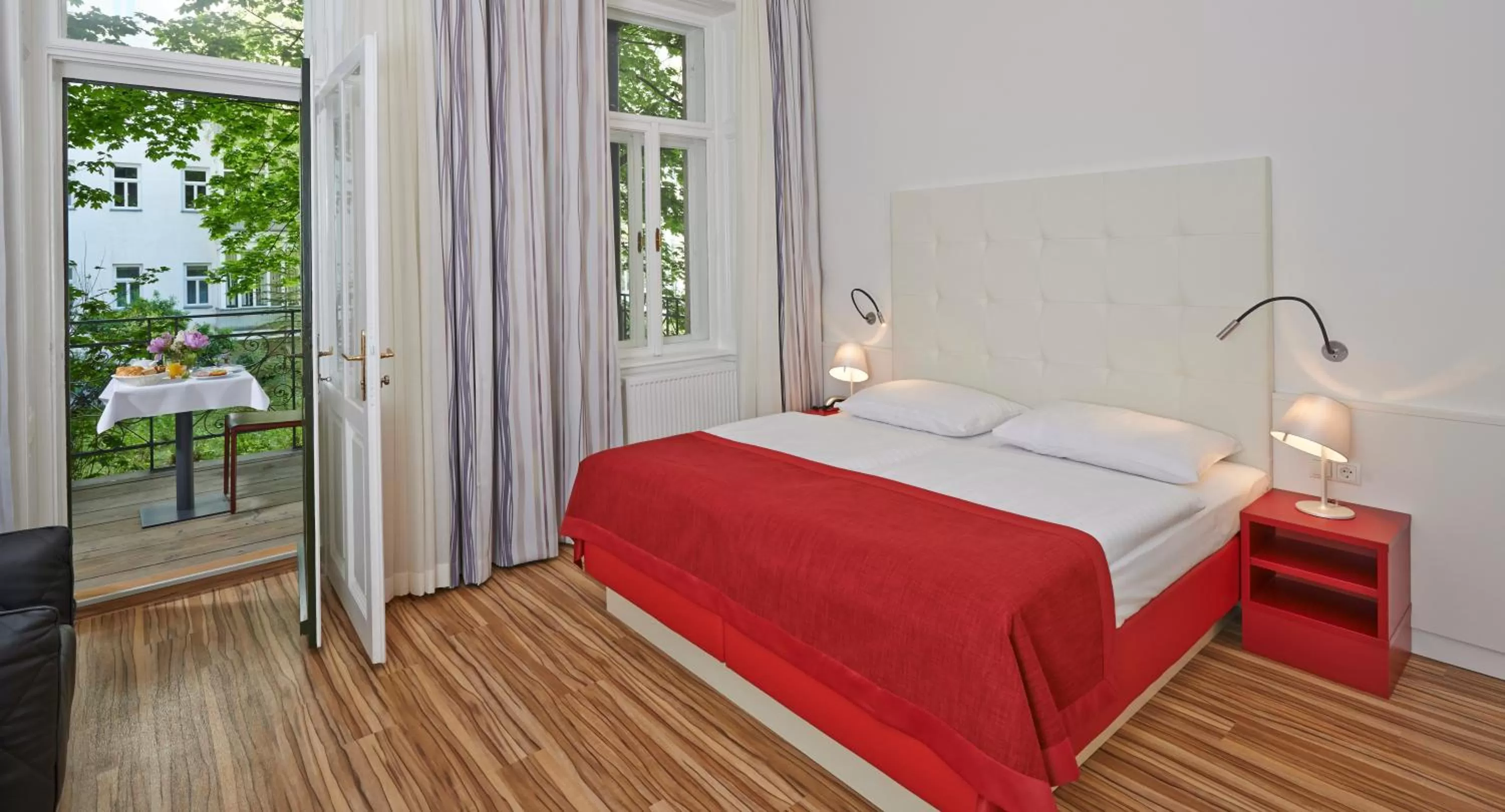 Superior Double Room with Balcony - single occupancy in Hotel Zipser