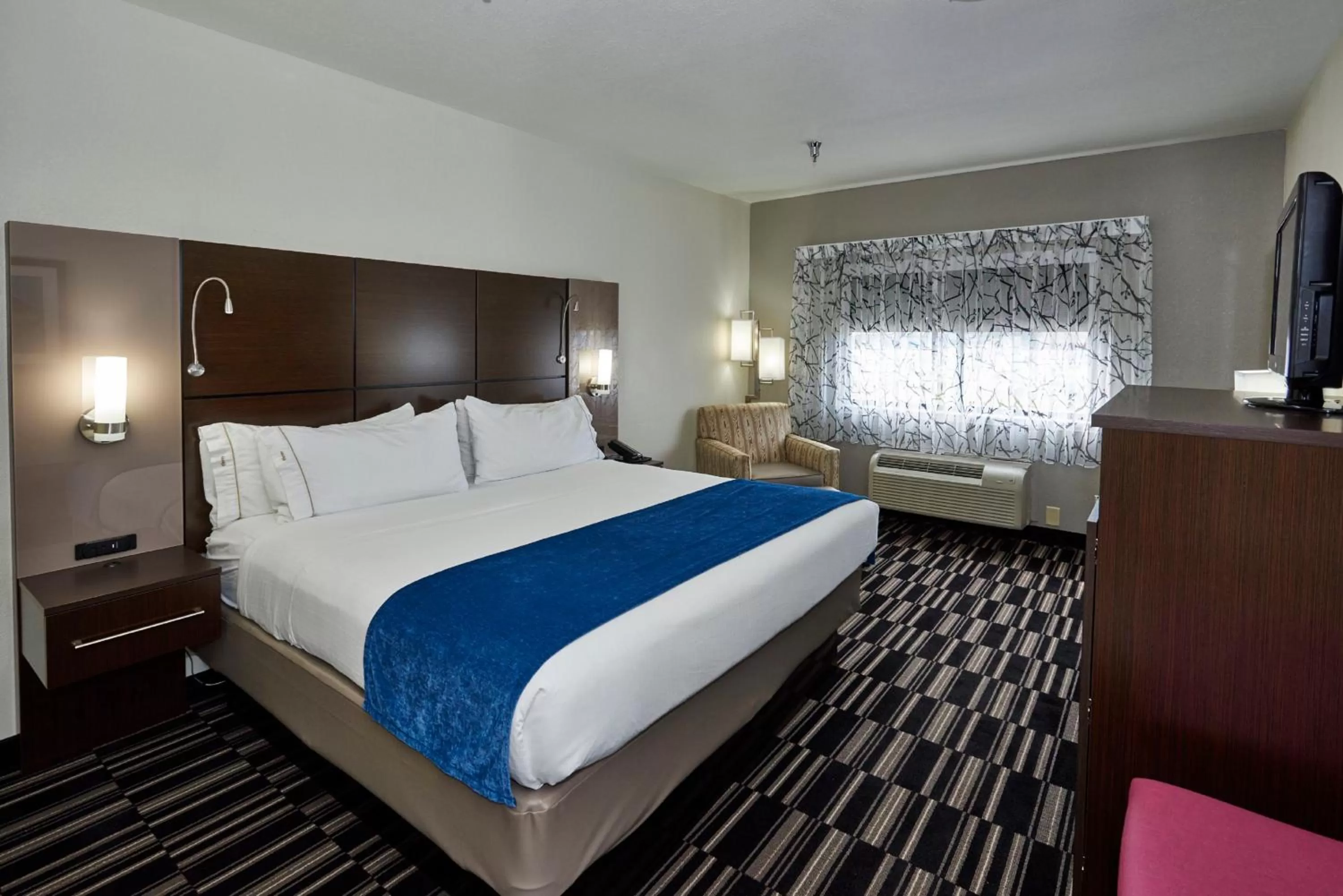 Standard King Room with Roll-in Shower - Mobility Accessible in Holiday Inn Express & Suites Birmingham South - Pelham by IHG