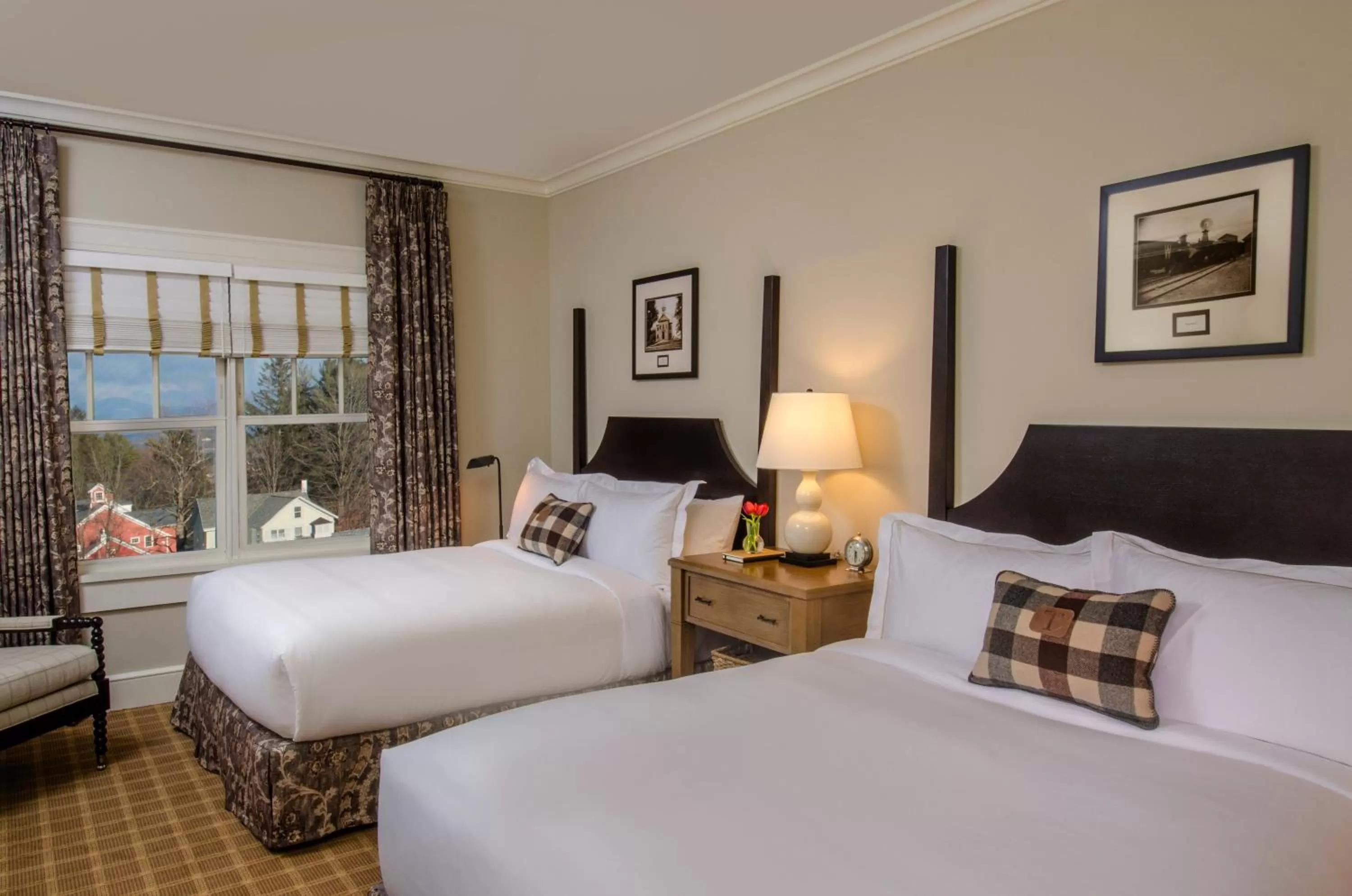 Standard Queen Room with Two Queen Beds - Hearing Accessible in Kimpton Taconic Hotel by IHG