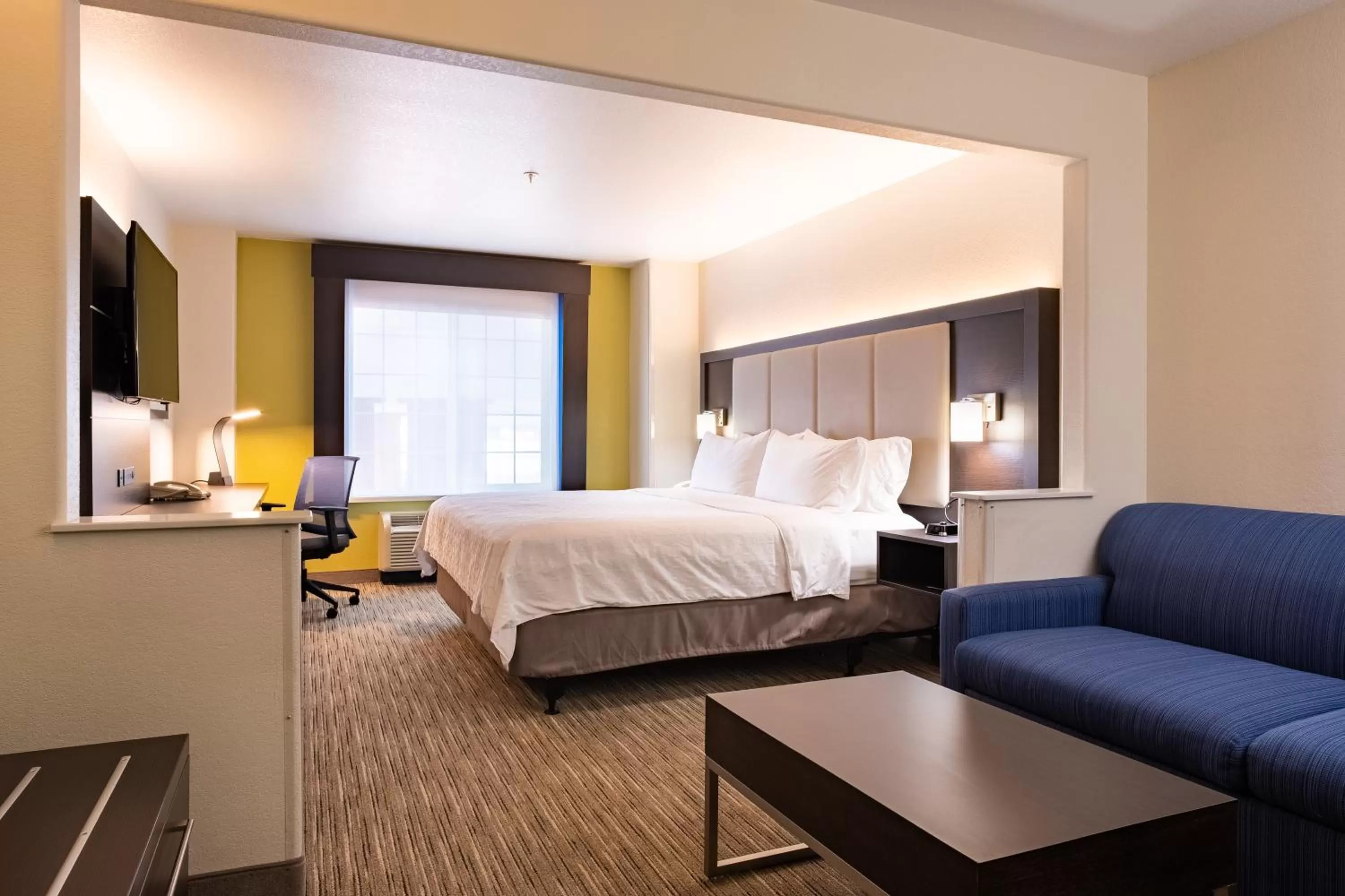 Suite with One King Bed and Hearing Accessible Tub - Non-Smoking in Holiday Inn Express Hotel & Suites Evanston by IHG
