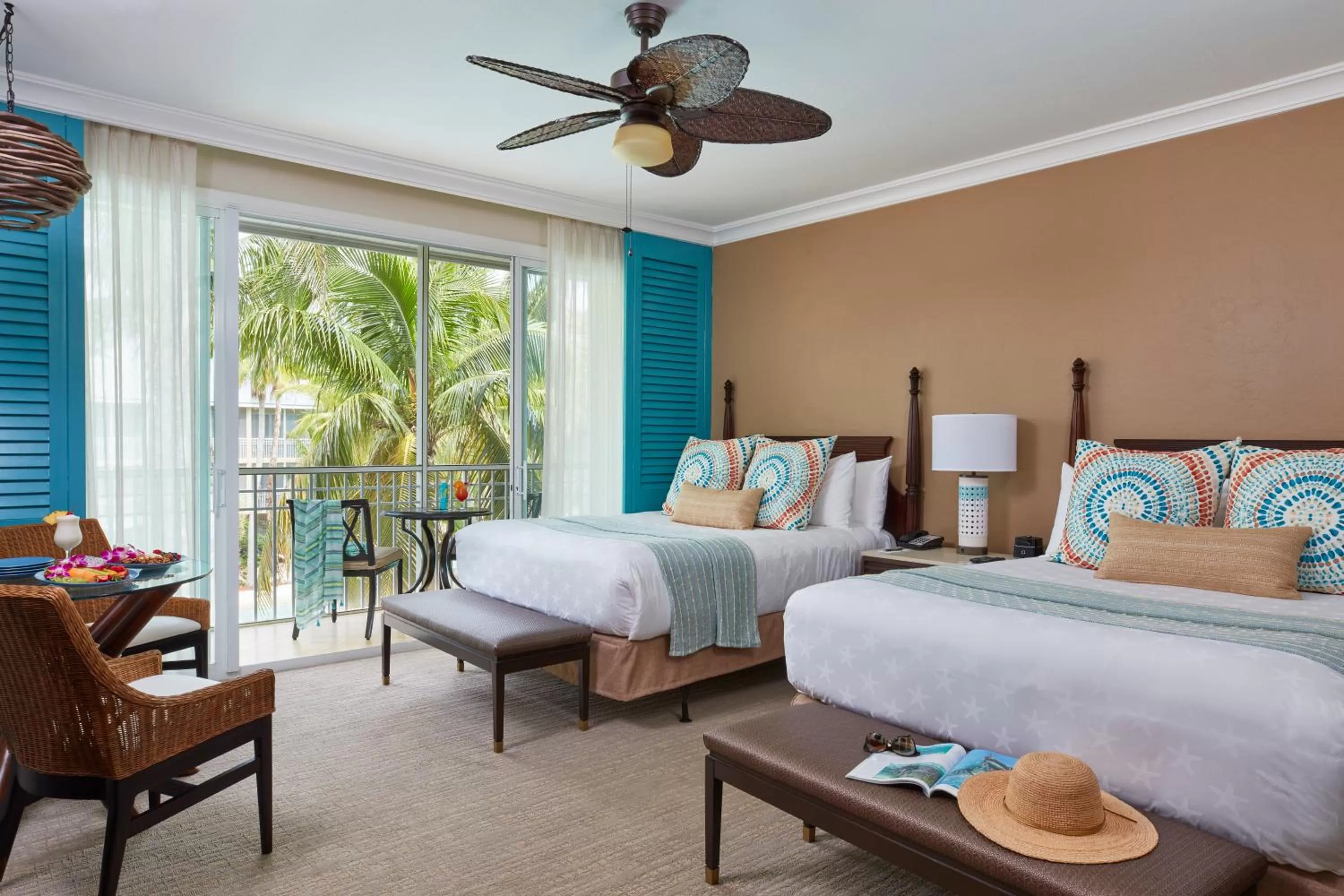 Resort View Double Queen Guestroom in Cheeca Lodge & Spa