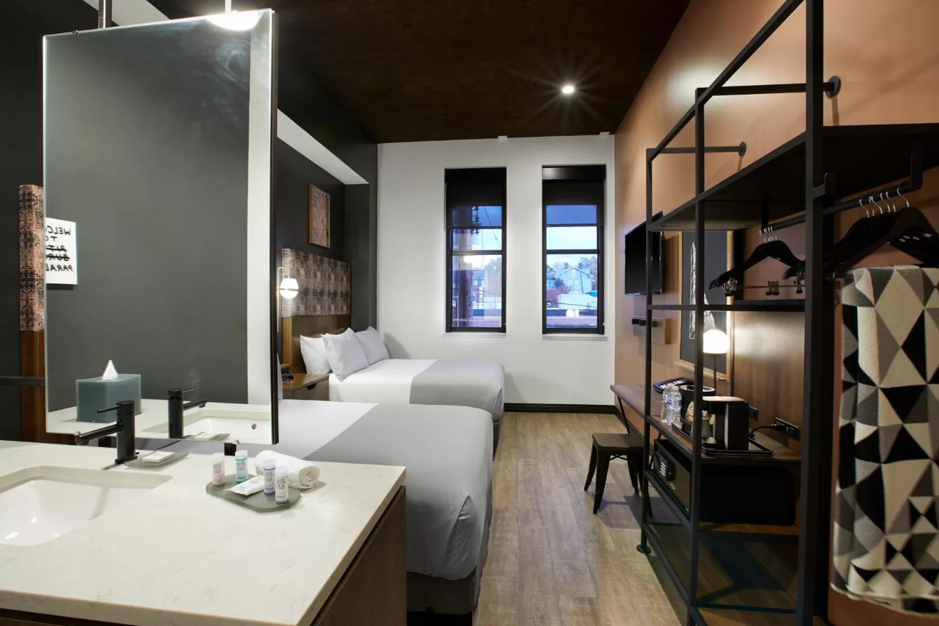 Double Room with Two Double Beds - Non-Smoking in TRYP by Wyndham Pittsburgh/Lawrenceville