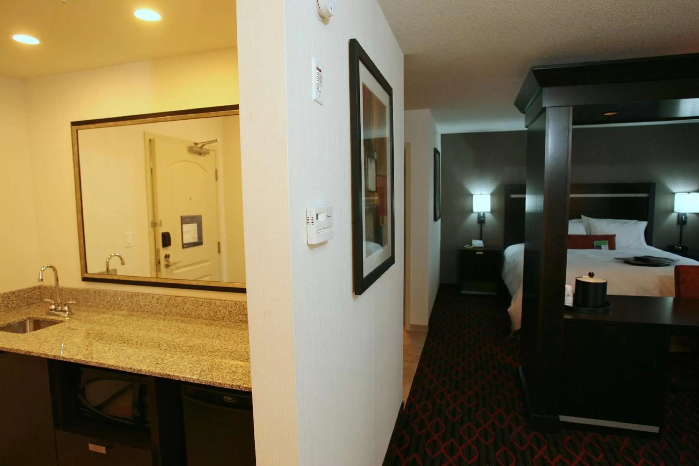 King Studio Suite - Non-Smoking in Hampton Inn & Suites Red Deer