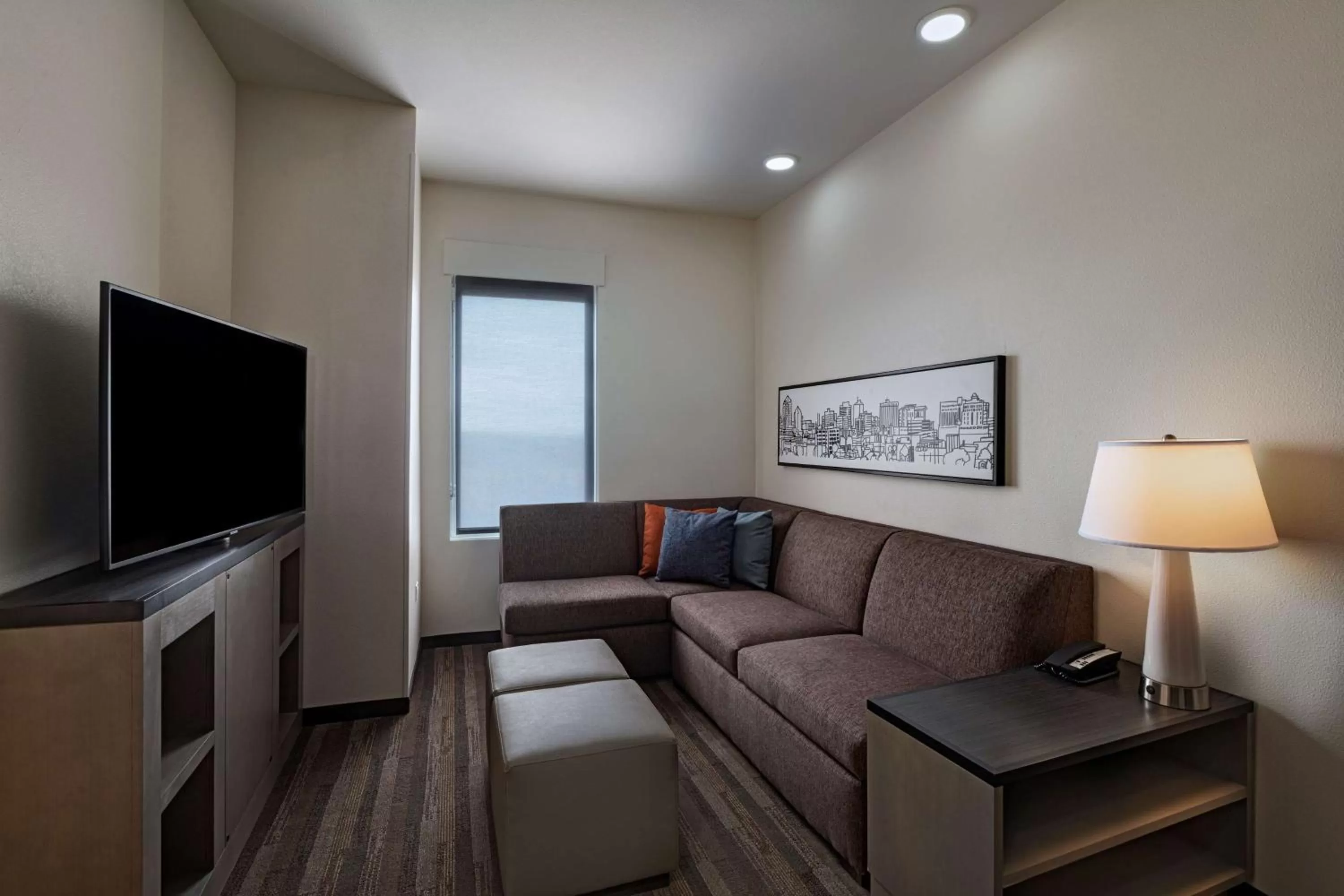 One-Bedroom King Suite with Sofa Bed and Kitchen in Hyatt House Carlsbad