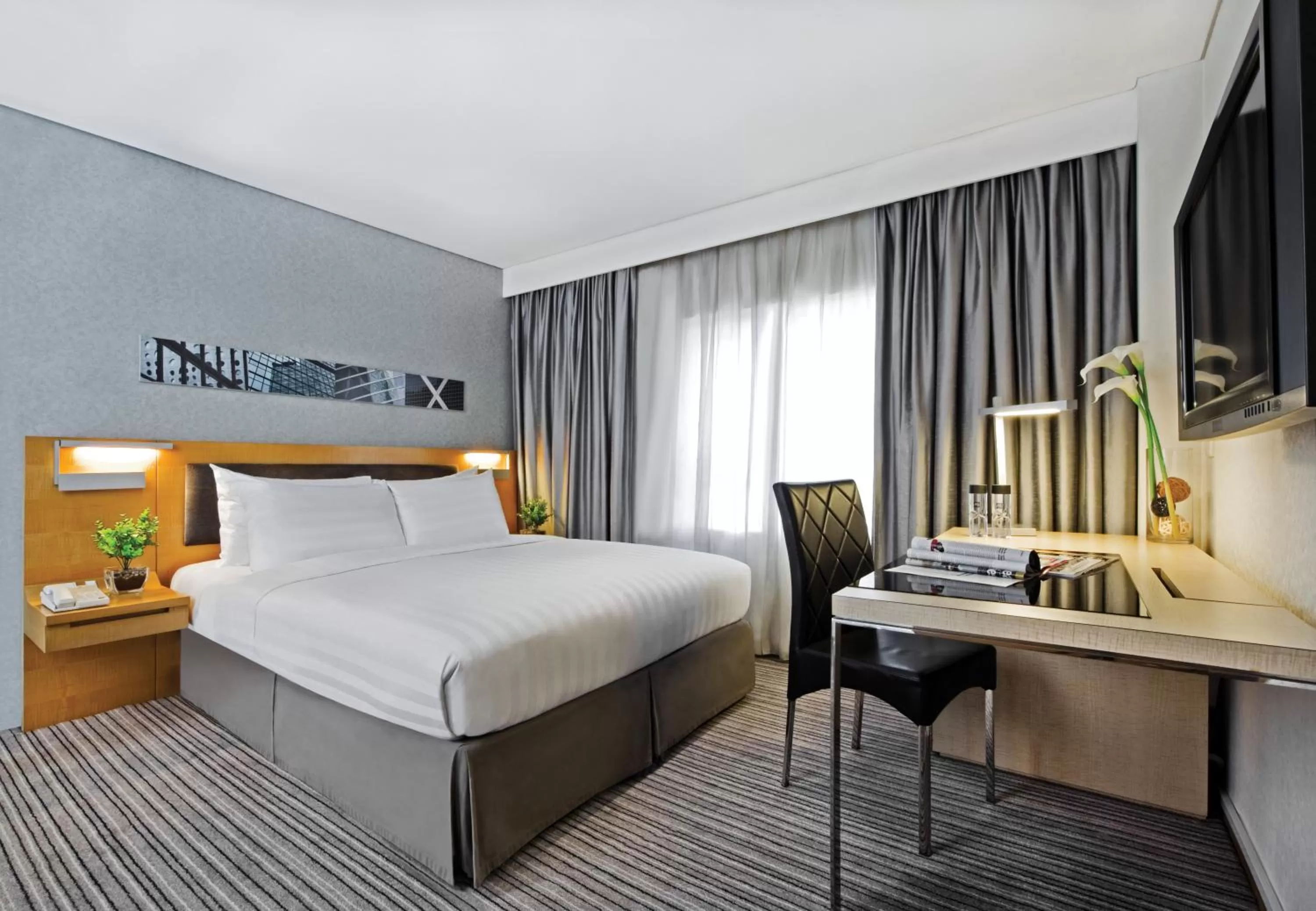 Comfort Double Room in Kew Green Hotel Wanchai Hong Kong