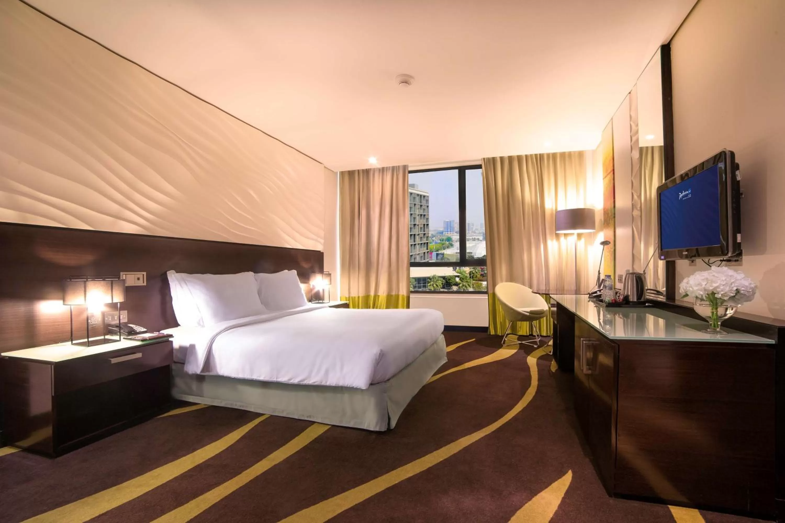 Standard Room with Free Beach Access in Radisson Blu Hotel, Abu Dhabi Yas Island