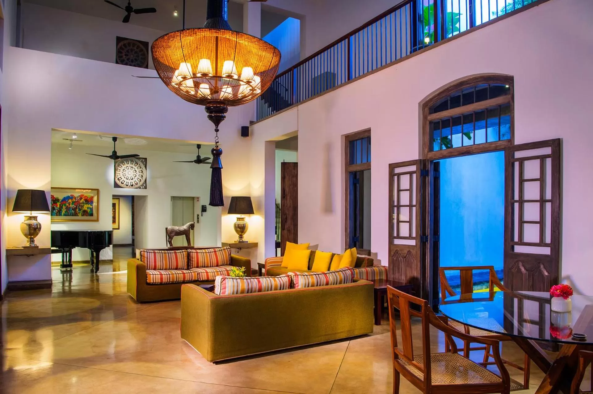 Seating area in Zylan Colombo