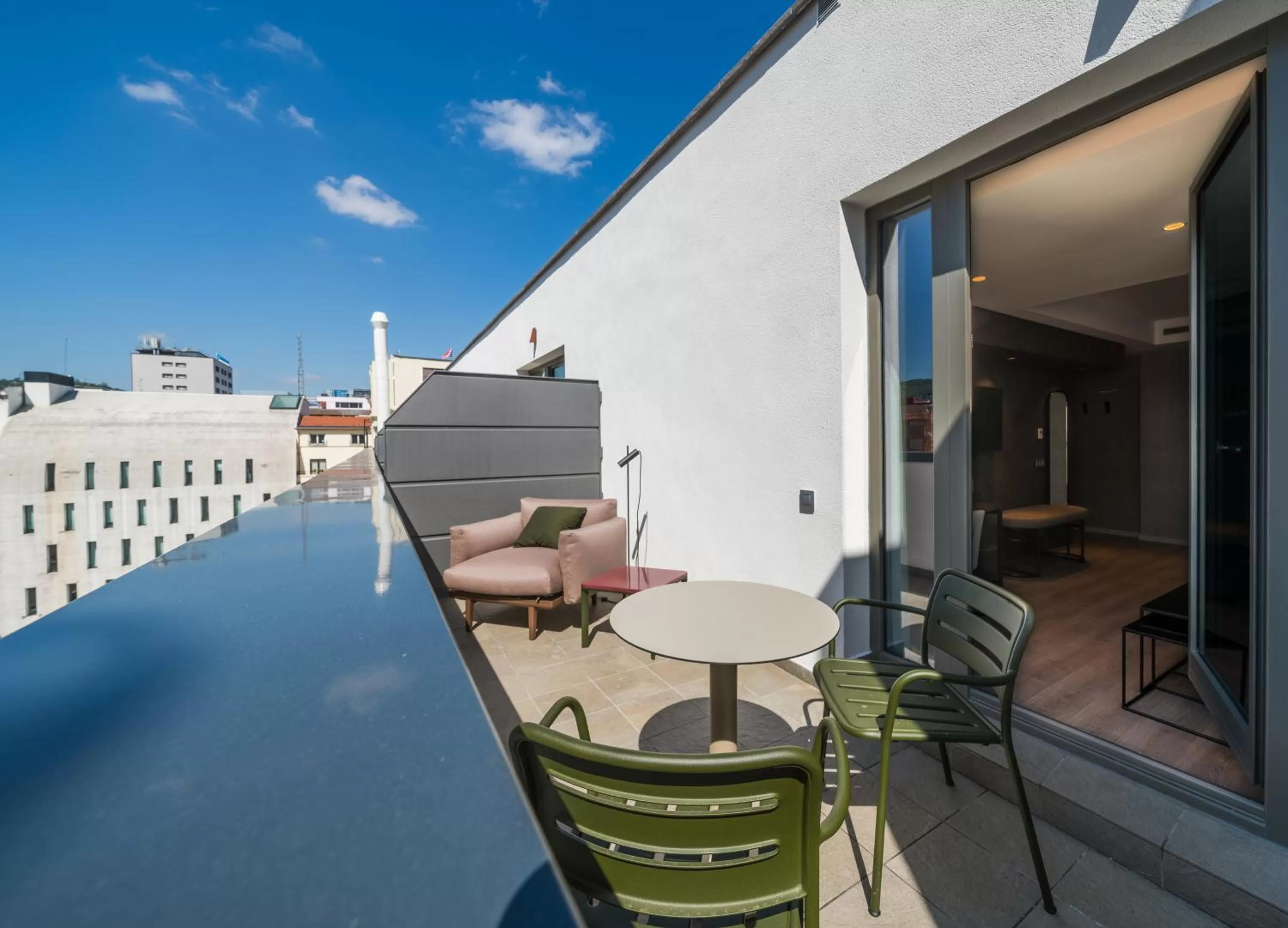 Deluxe Double or Twin Room with Terrace in Catalonia Gran Vía Bilbao