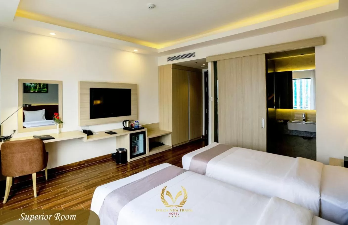 Superior Twin Room in Putin Hotel Nha Trang