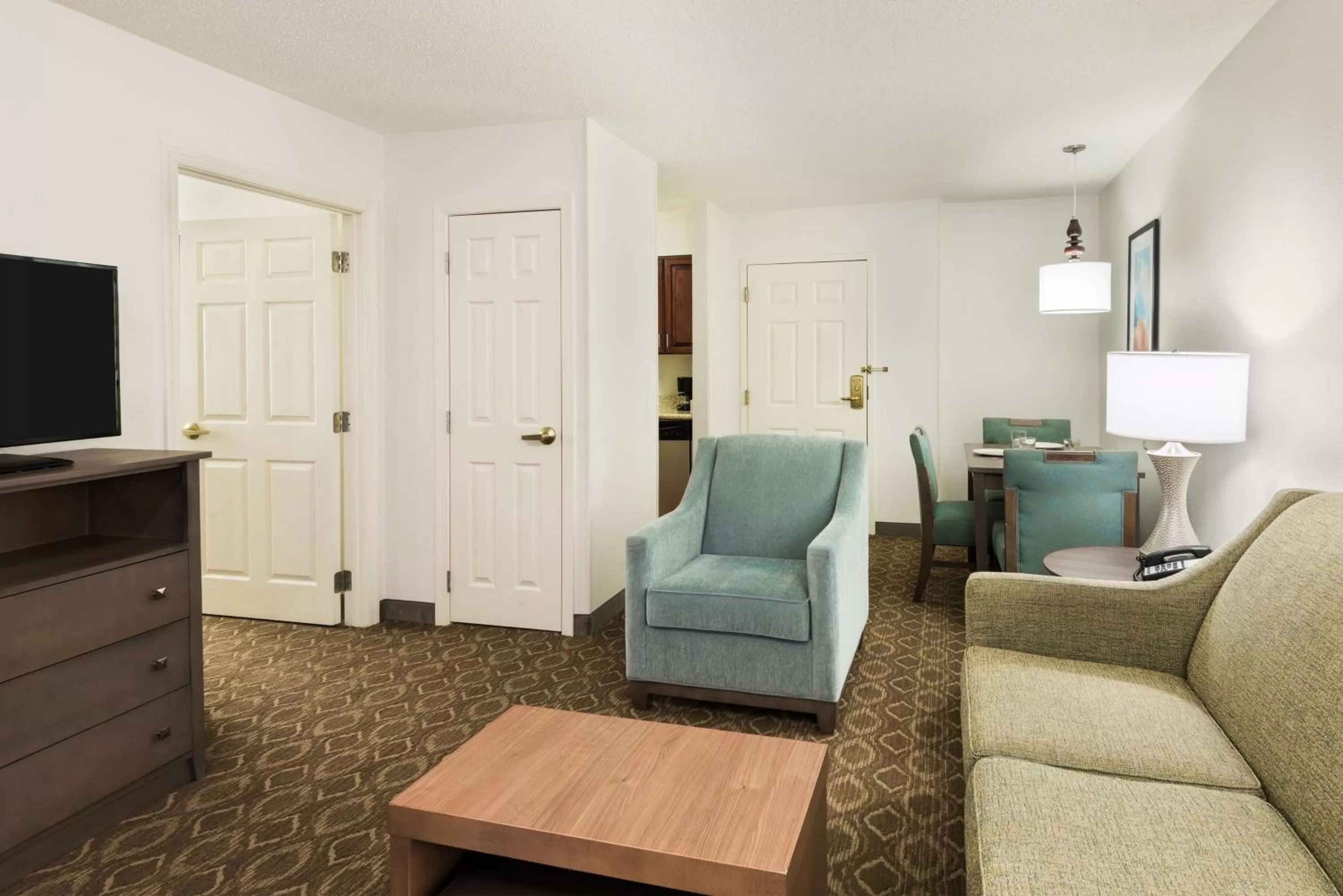One-Bedroom Queen Suite with Two Queen Beds - Non-Smoking in Homewood Suites by Hilton Baton Rouge