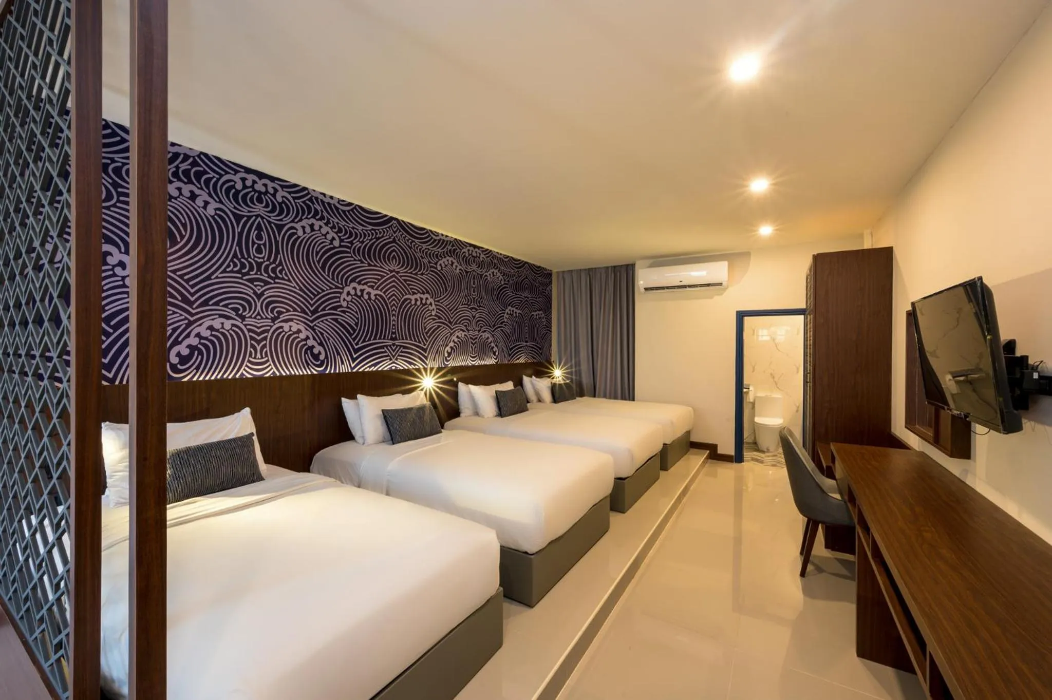 Family Standard Room Floor 1st in Maldives Beach Resort