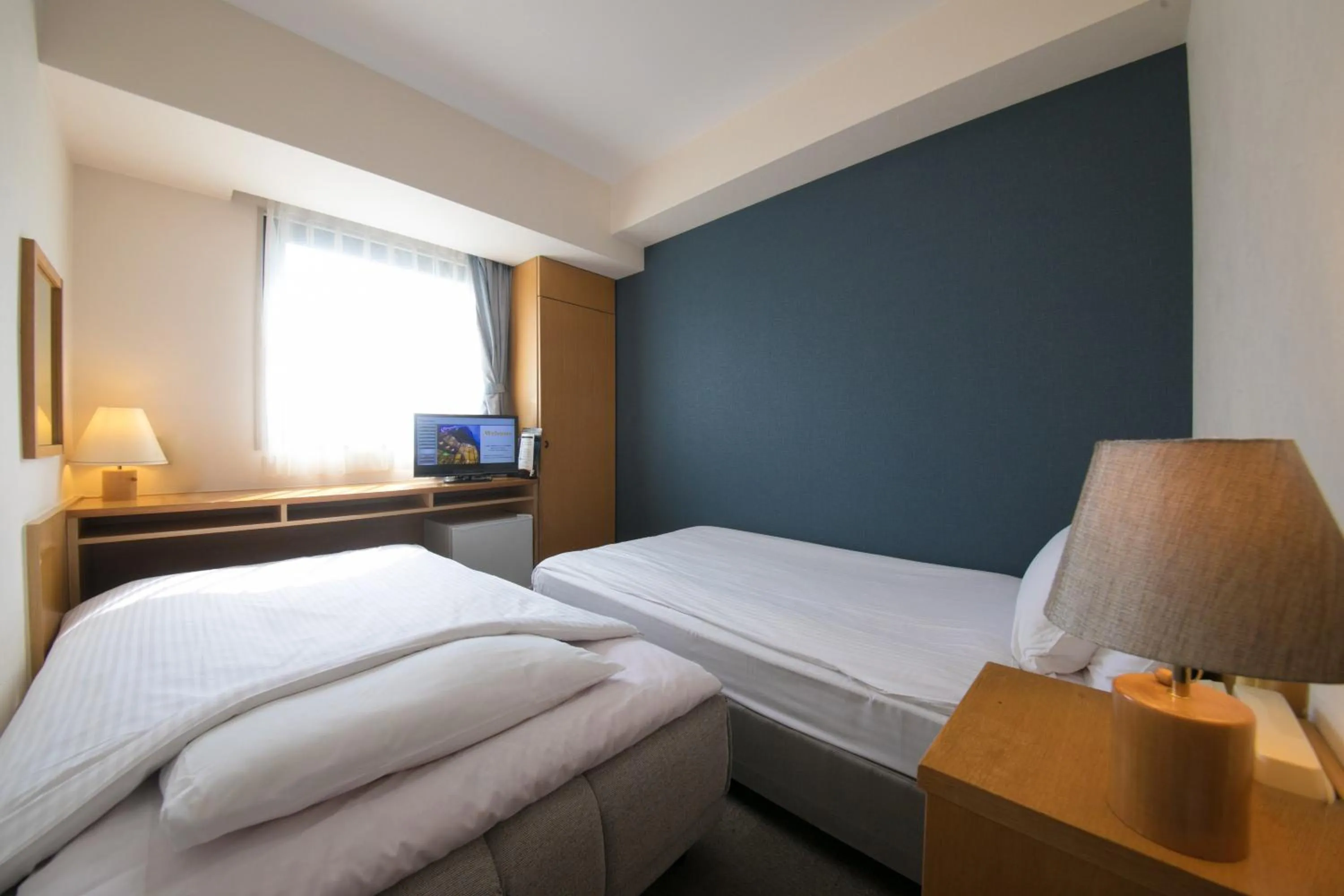 Studio Twin Room - Smoking in Heiwadai Hotel 5