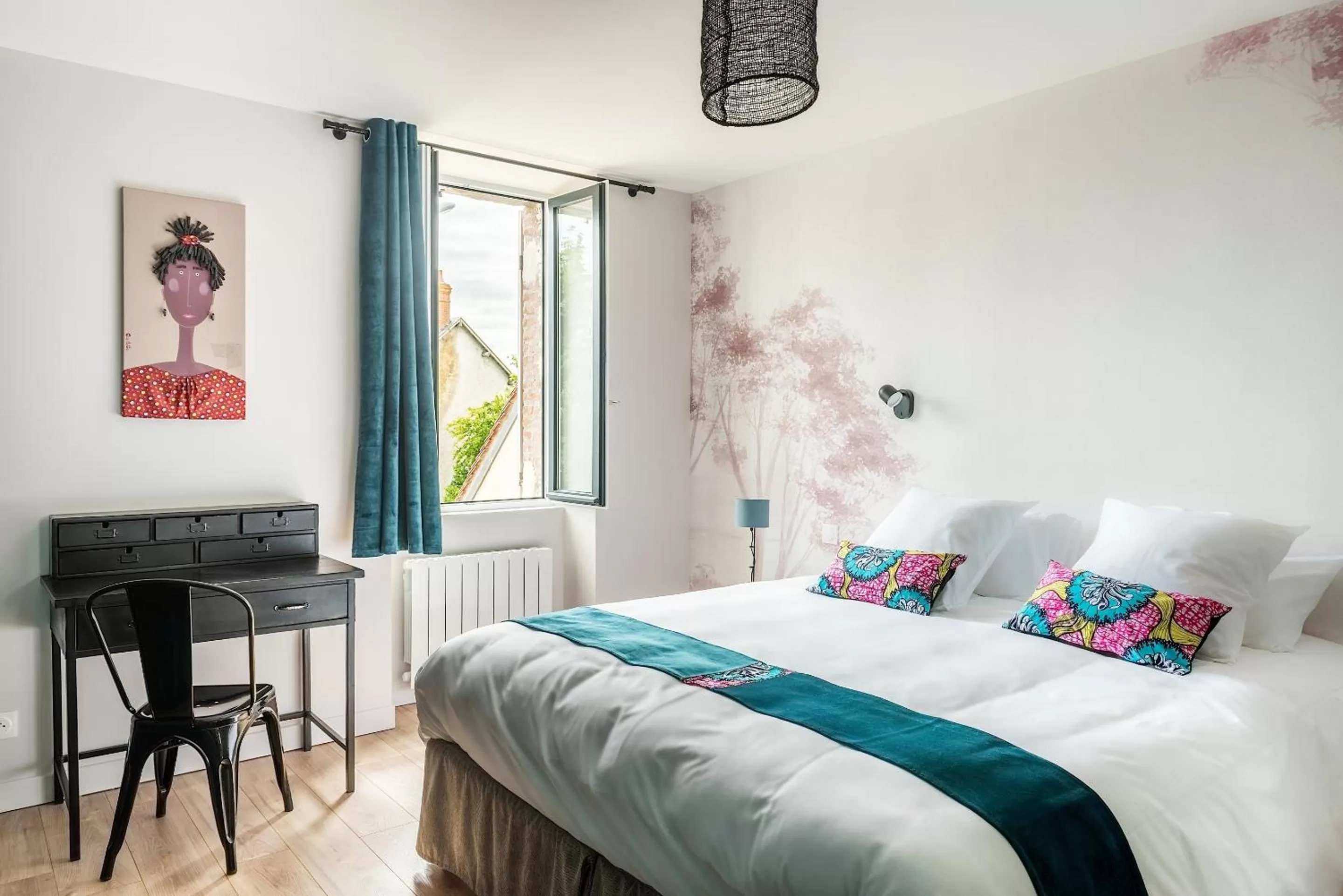 Twin Room in Une escale en Berry