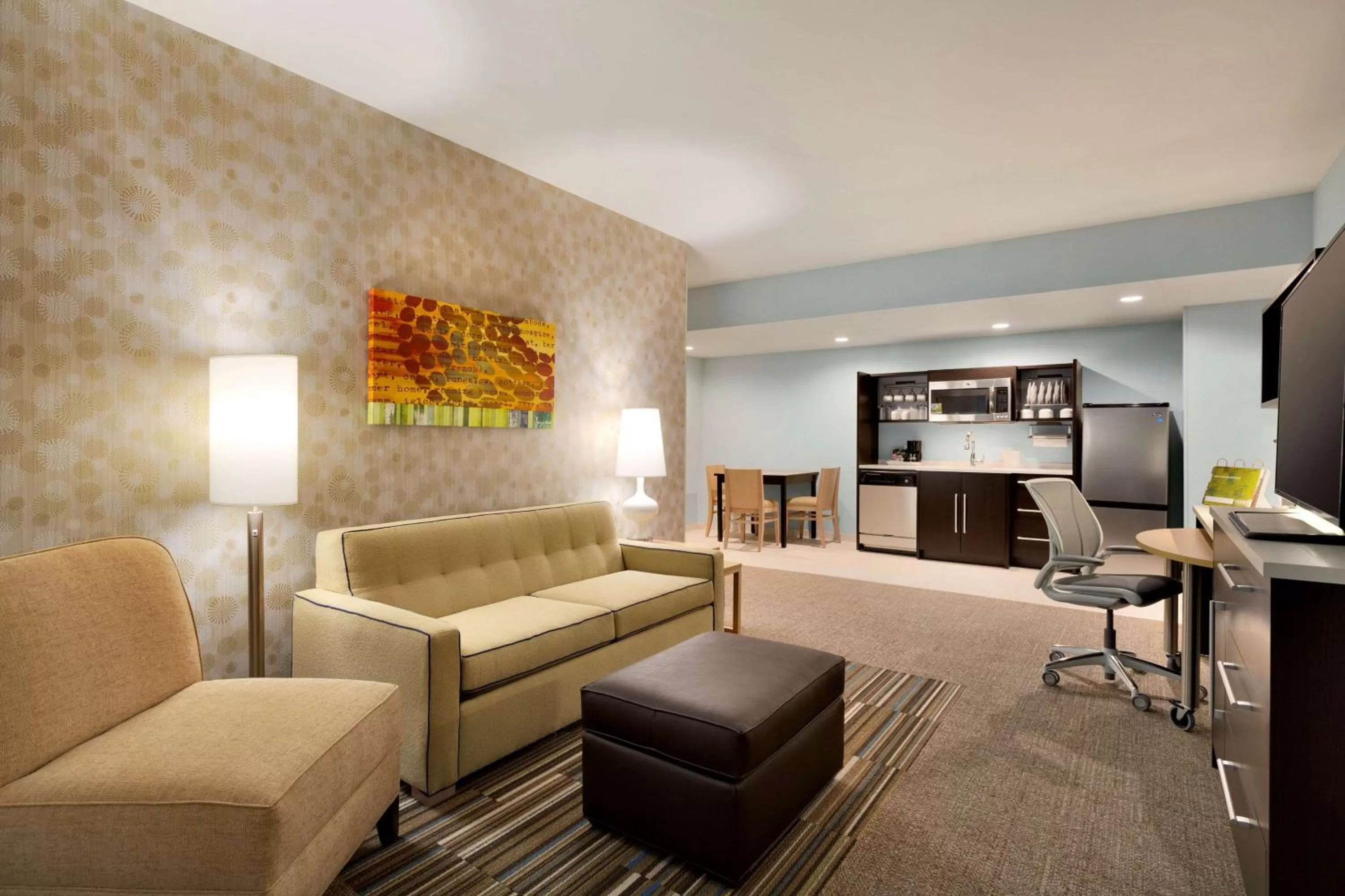 Two-Bedroom Suite - Mobility Access/Non-Smoking in Home2 Suites By Hilton Hasbrouck Heights