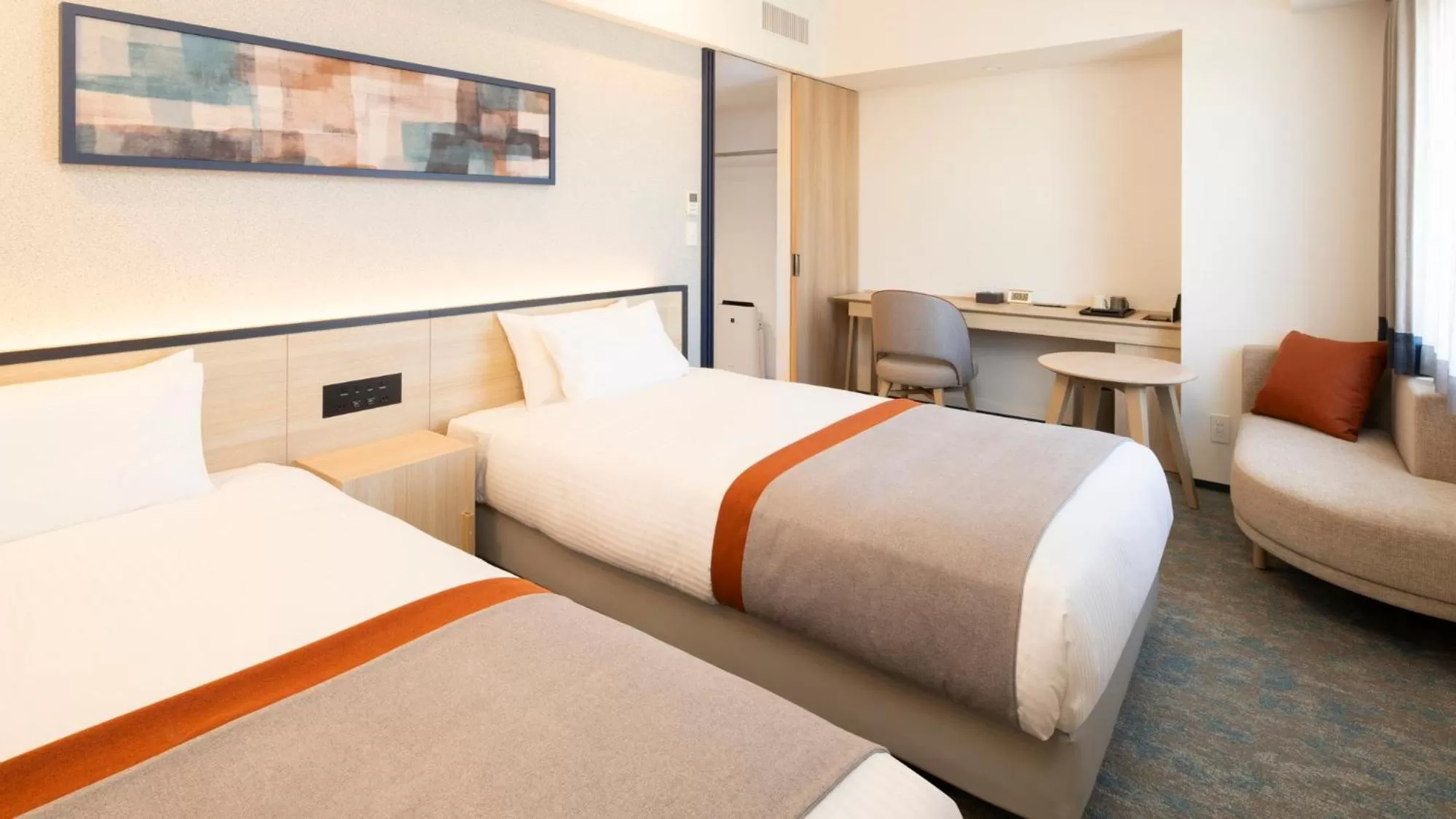 Superior Twin Room - single occupancy in La'gent Stay Shin Sapporo