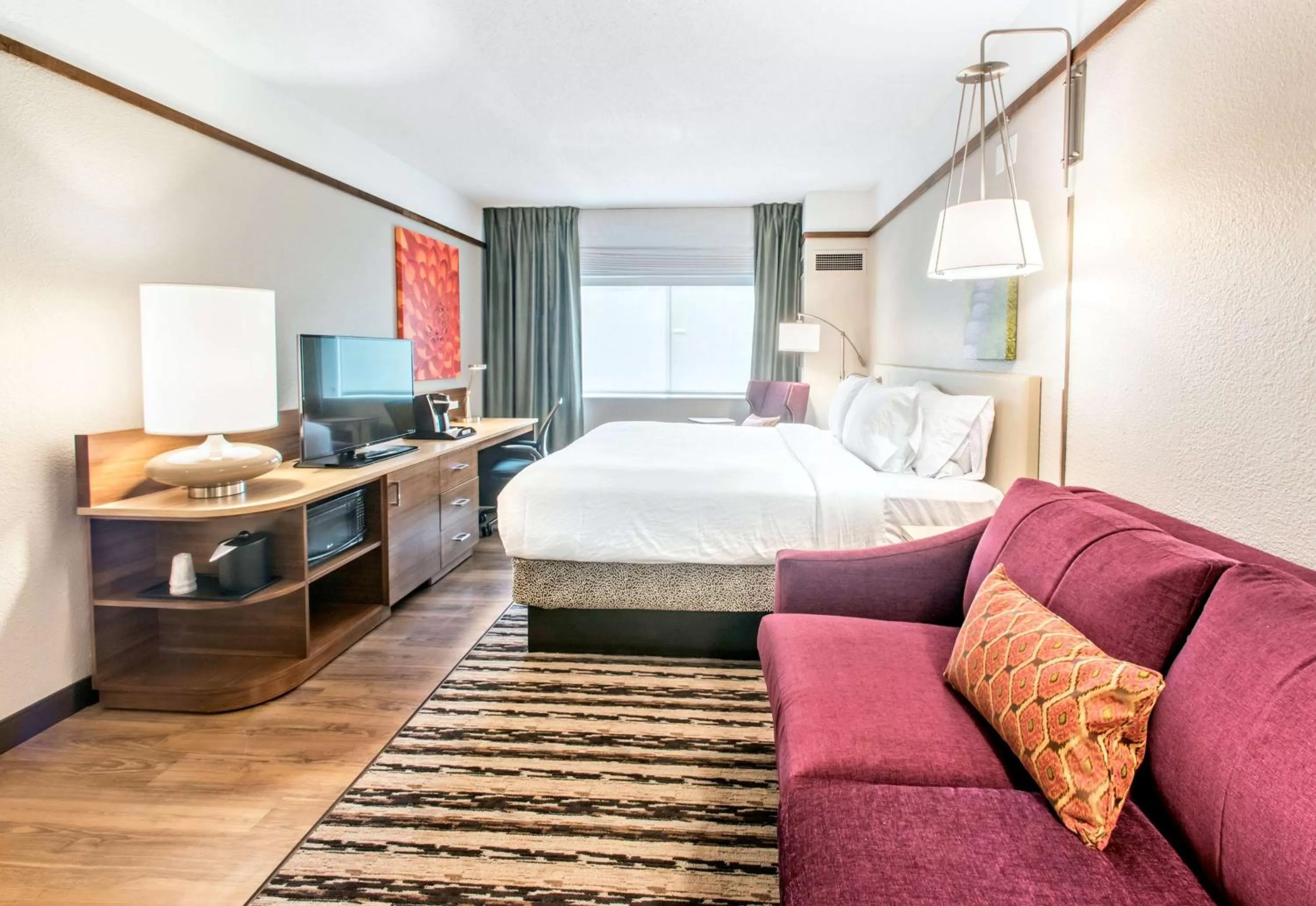 Junior King Suite with Sofa Bed in Hilton Garden Inn Minneapolis Airport Mall of America