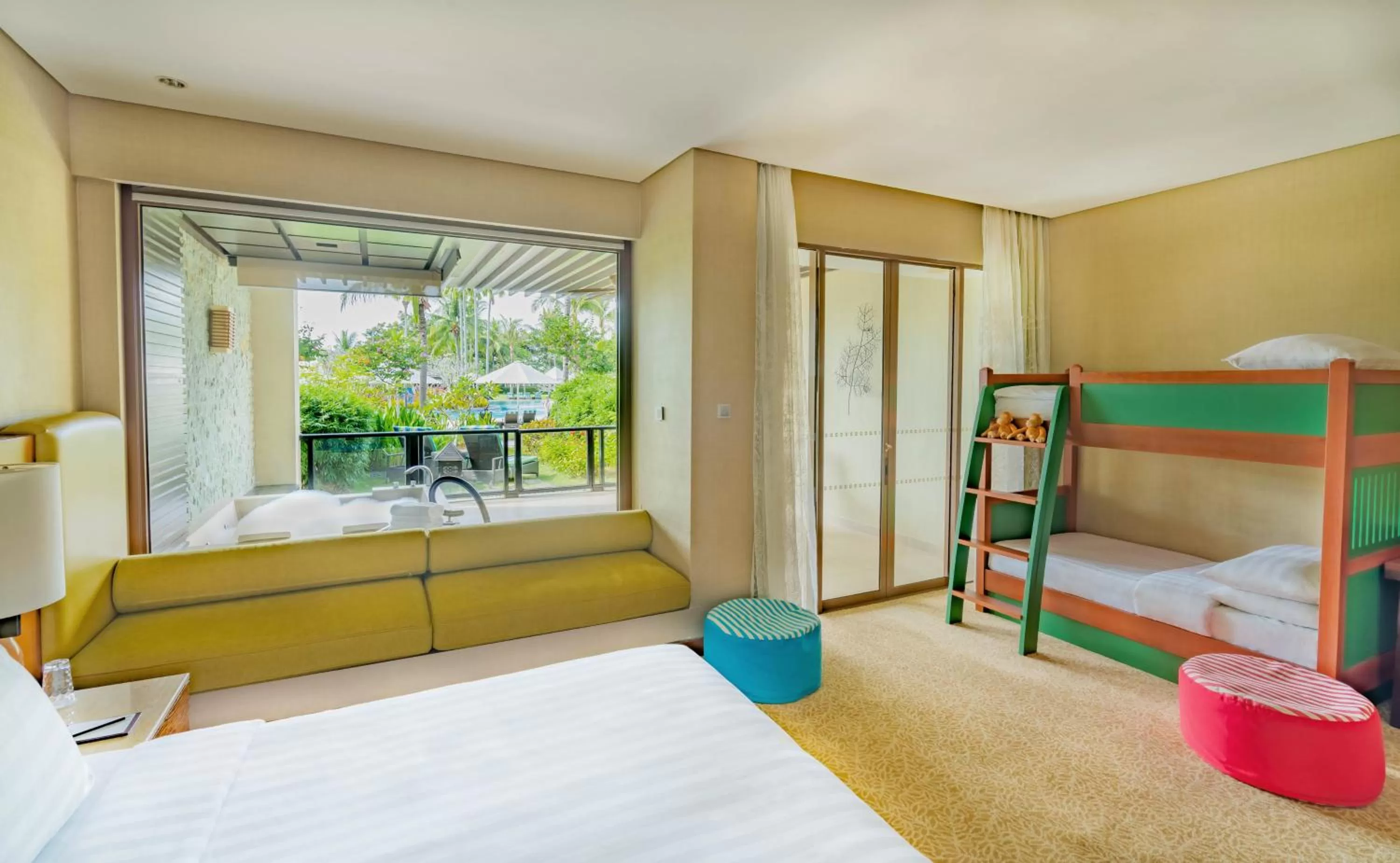 Ocean Wing Junior Suite Family Room  in Shangri-La Rasa Ria, Kota Kinabalu