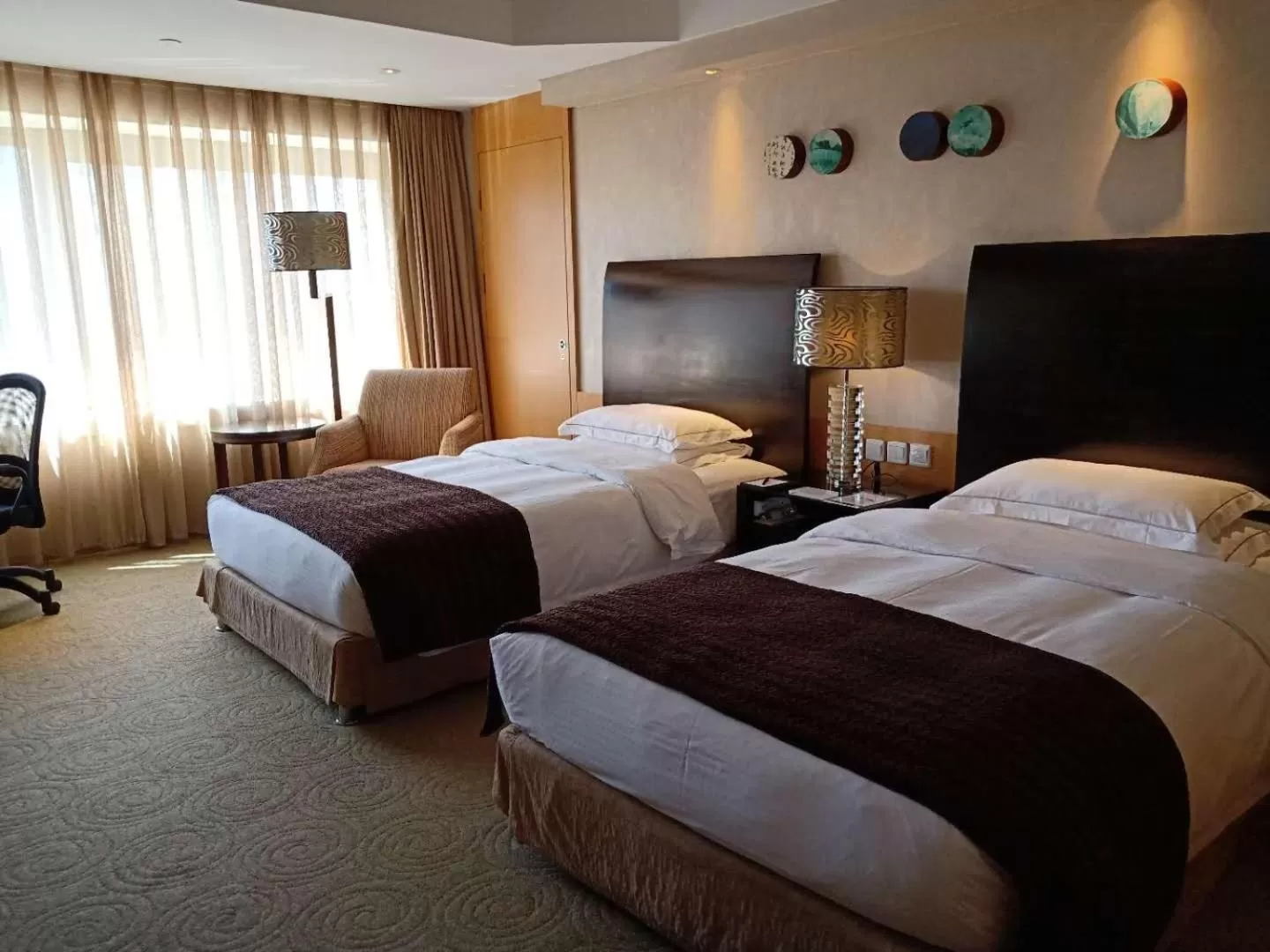 Deluxe Twin Room in Marco Polo Parkside, Beijing