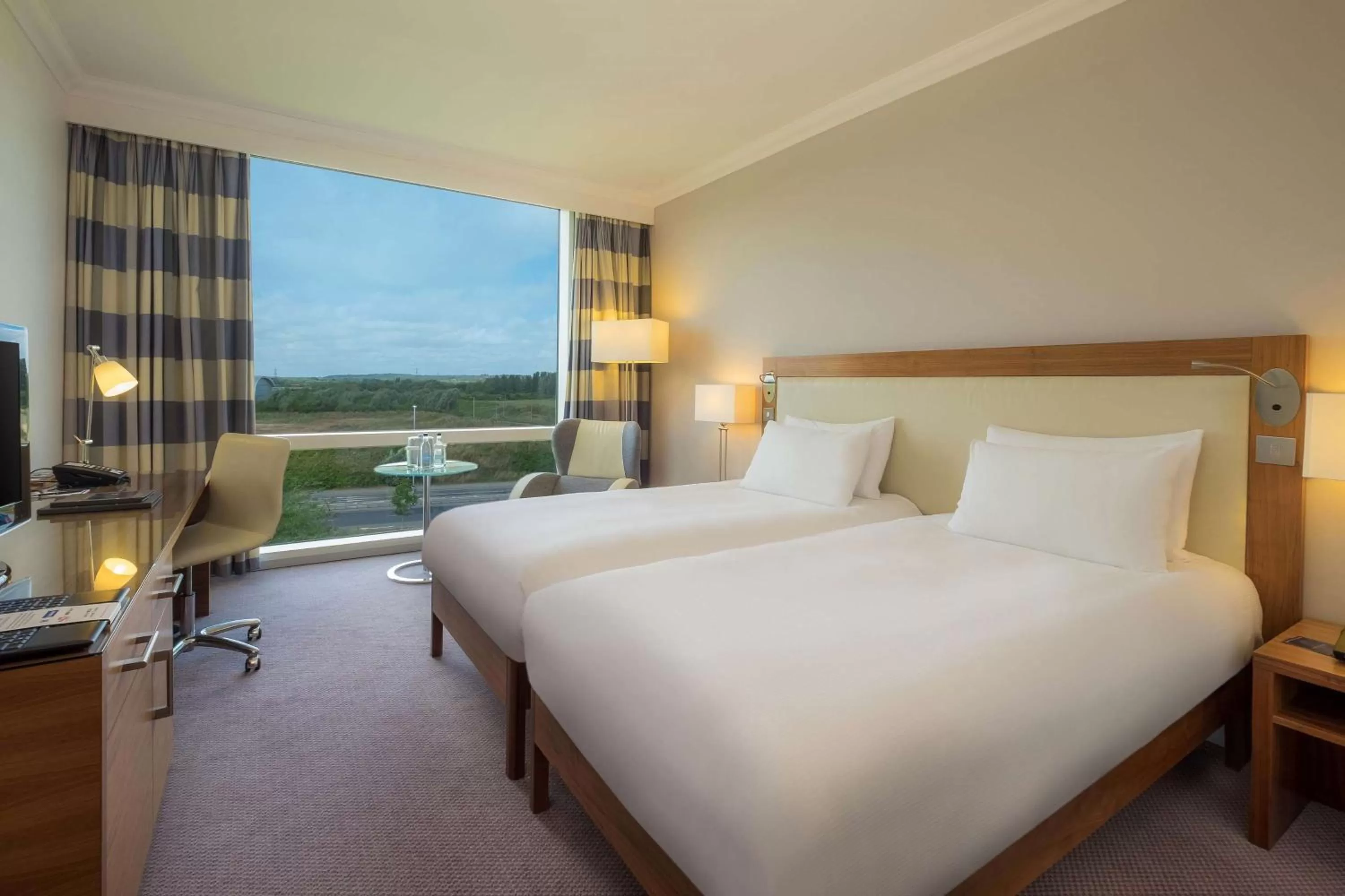 Deluxe Twin Room in Hilton Reading