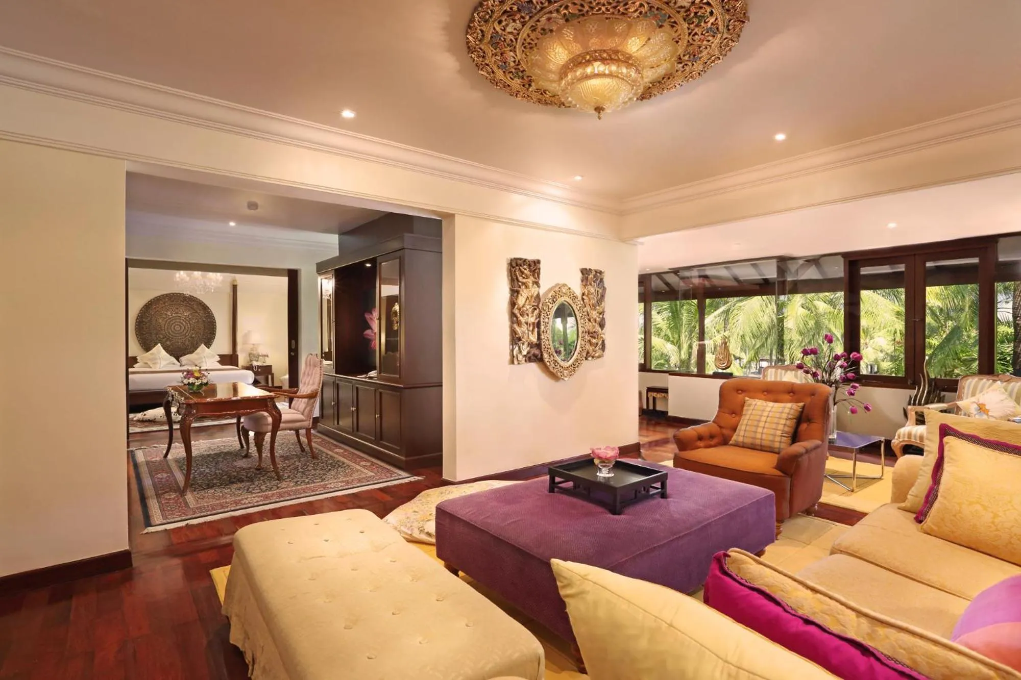 Special Offer - Luxury Two Bedroom Residence with Pool View and Partial Ocean View (Thematic Room) in Bintang Bali Resort