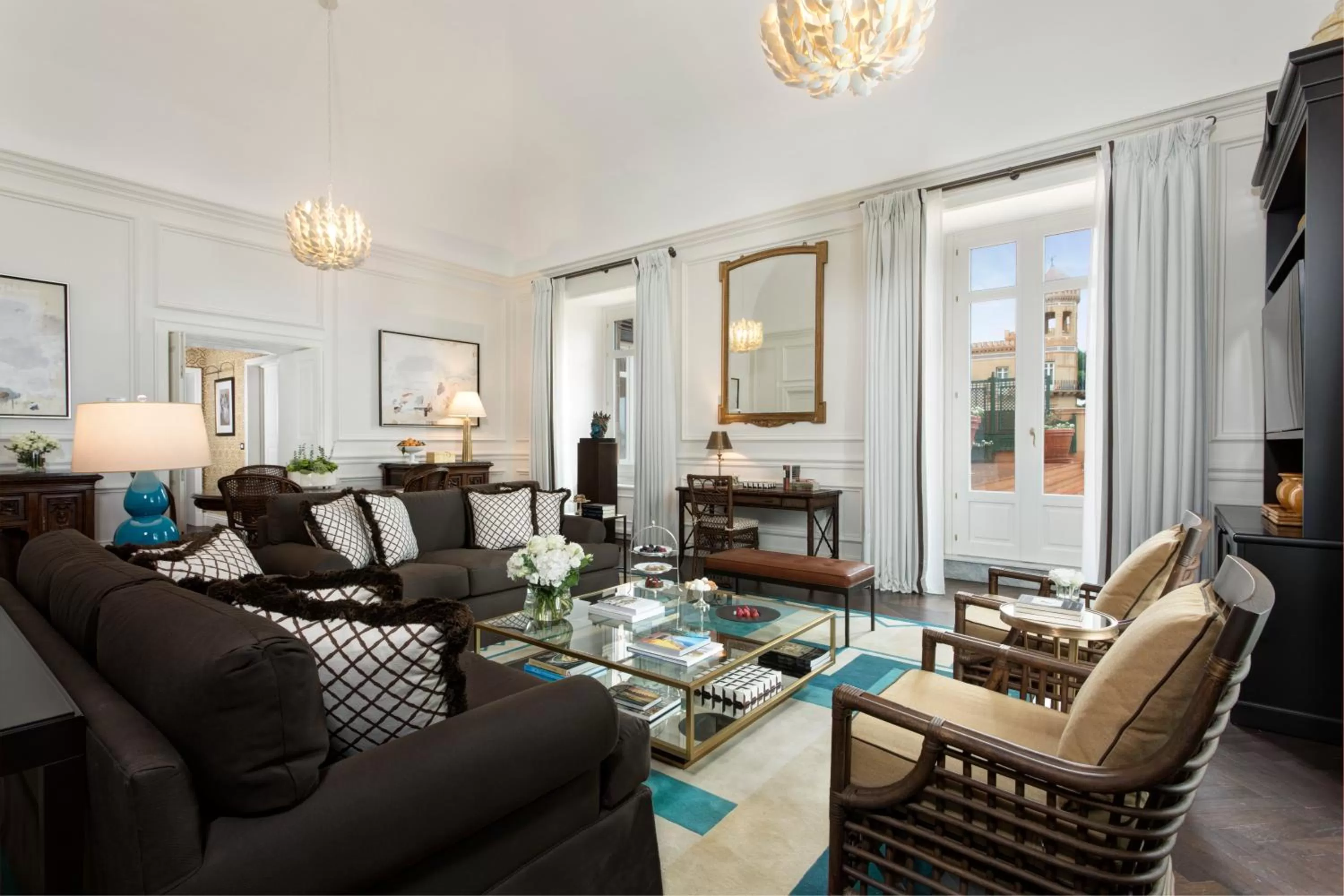 King Suite in Rocco Forte Villa Igiea