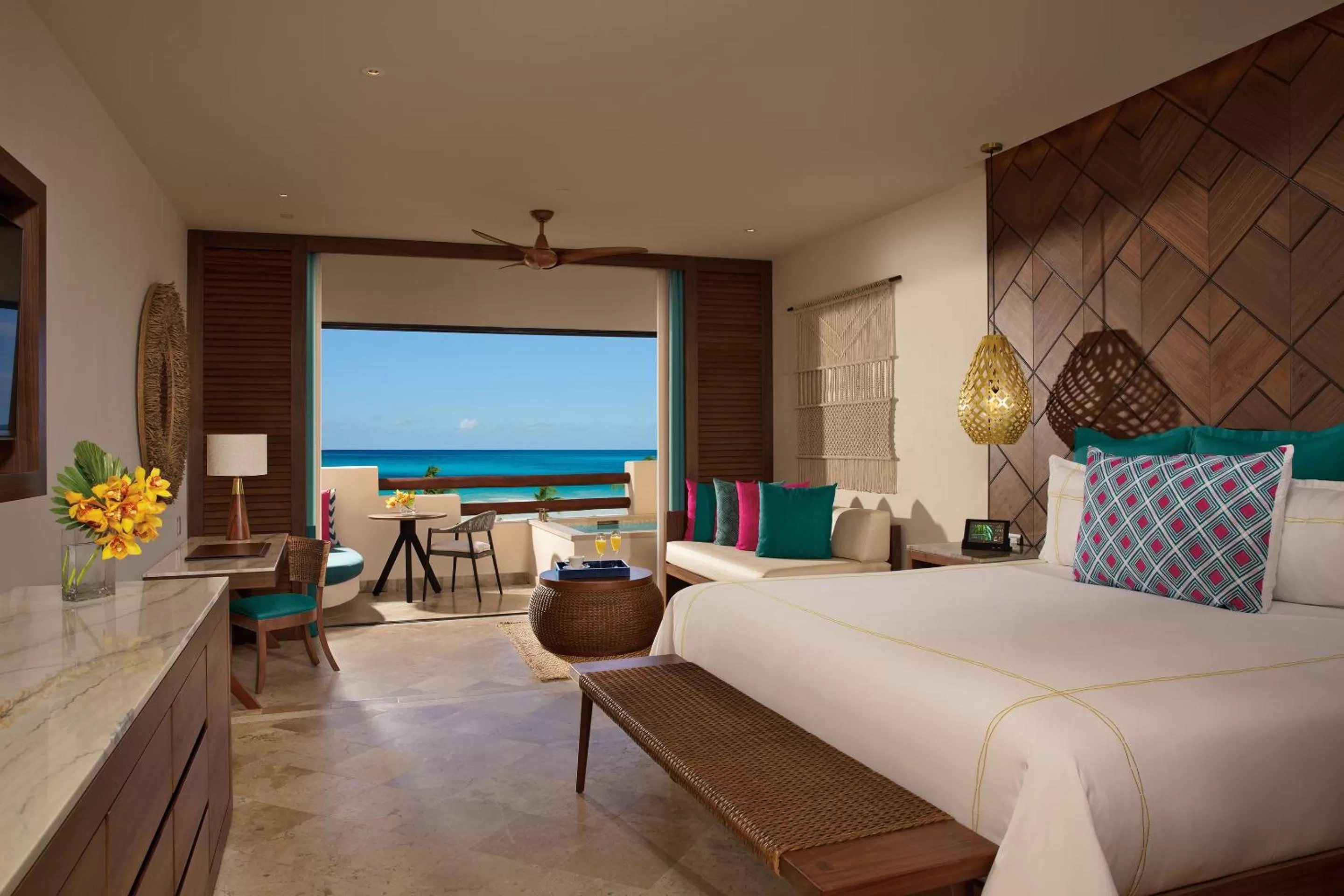 Preferred Club Junior Suite Ocean Front in Secrets Maroma Beach Riviera Cancun - Adults only