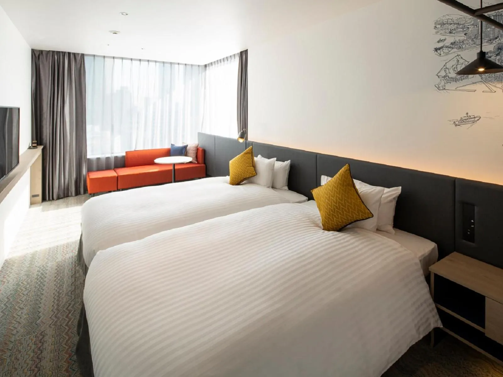 Deluxe Twin Room - Non-Smoking in Hotel Intergate Osaka Umeda