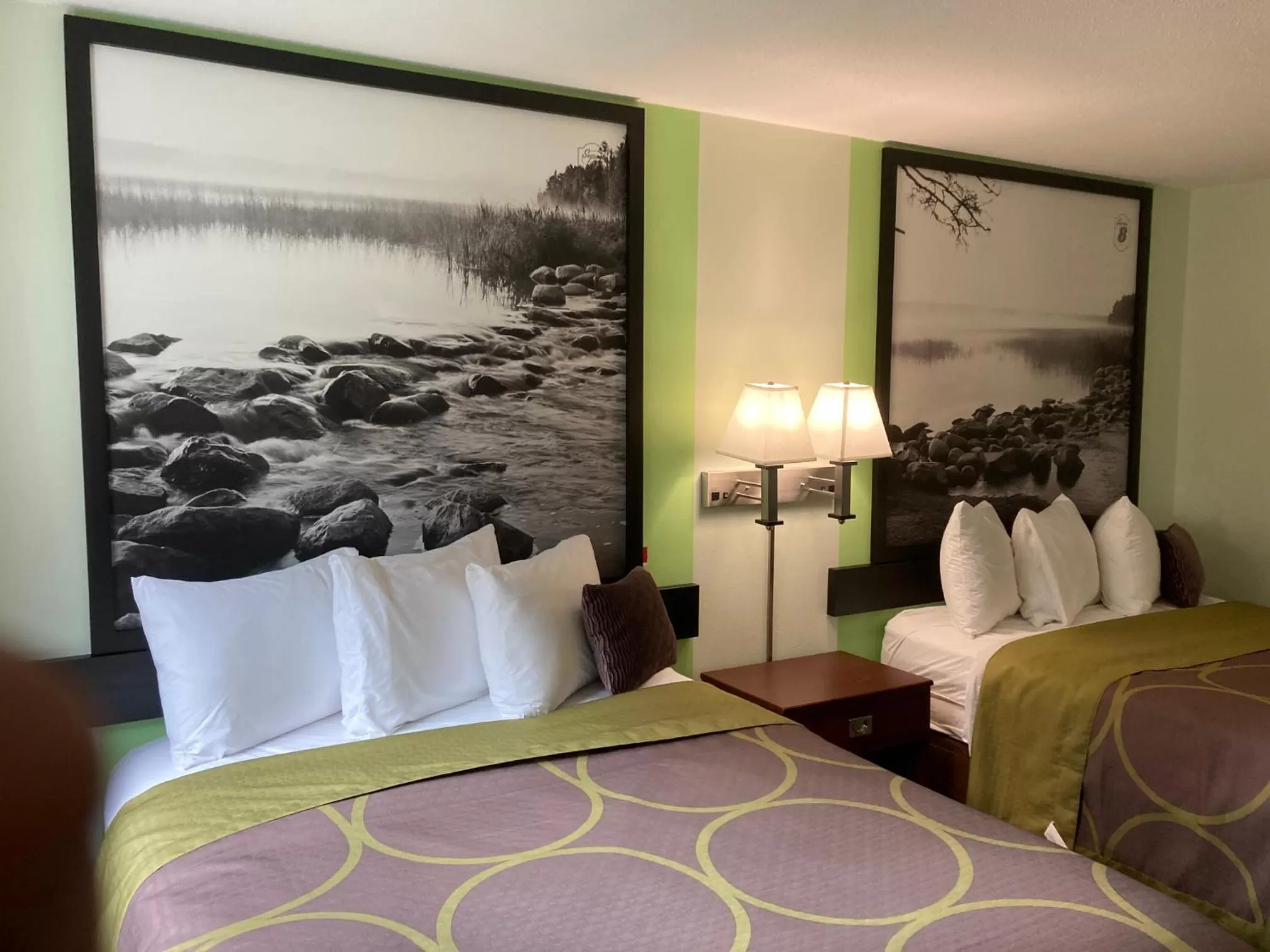 Queen Room with Two Queen Beds - Non-Smoking in Super 8 by Wyndham Chisago City