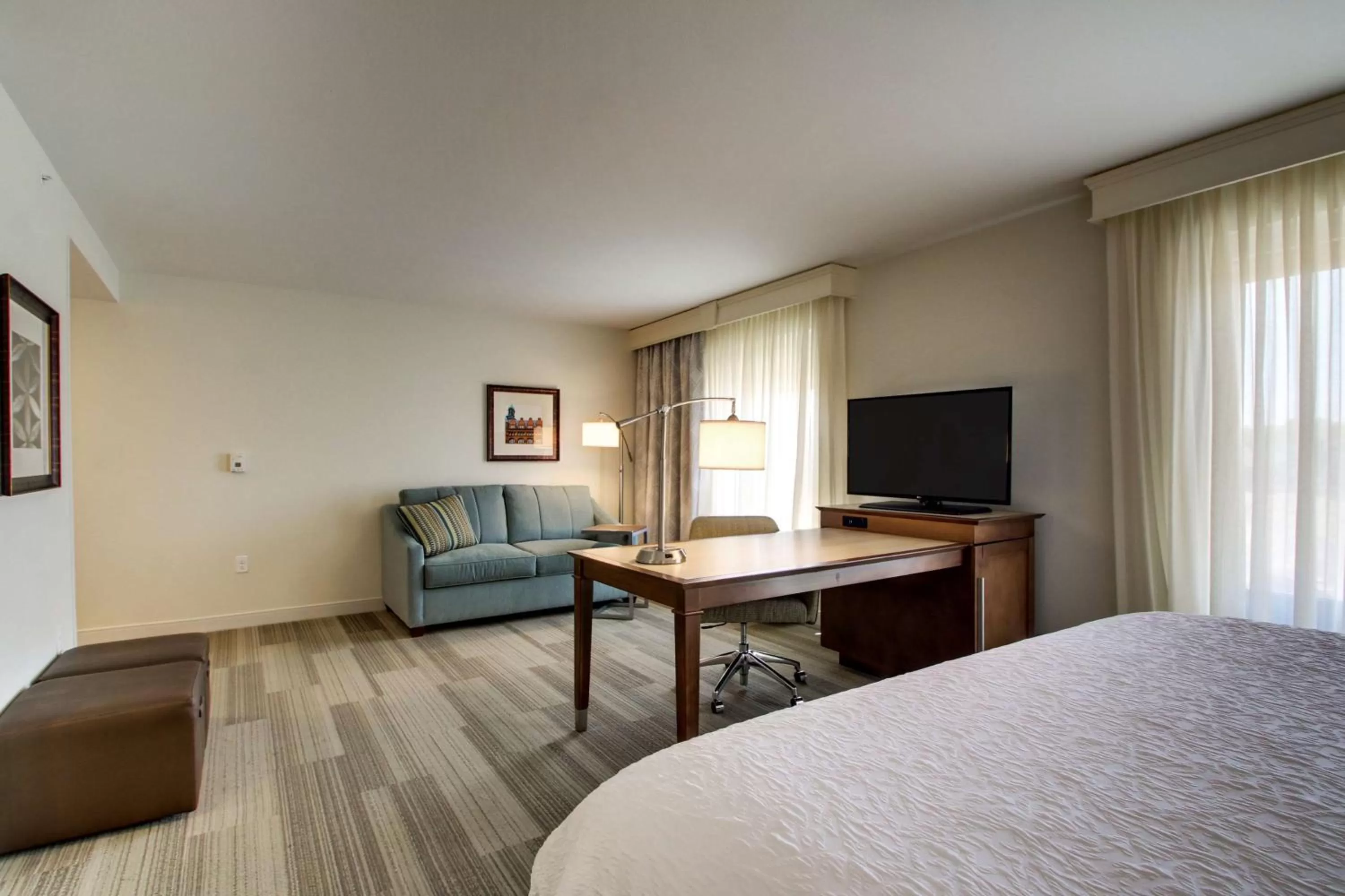 King Studio Suite in Hampton Inn & Suites Milwaukee West