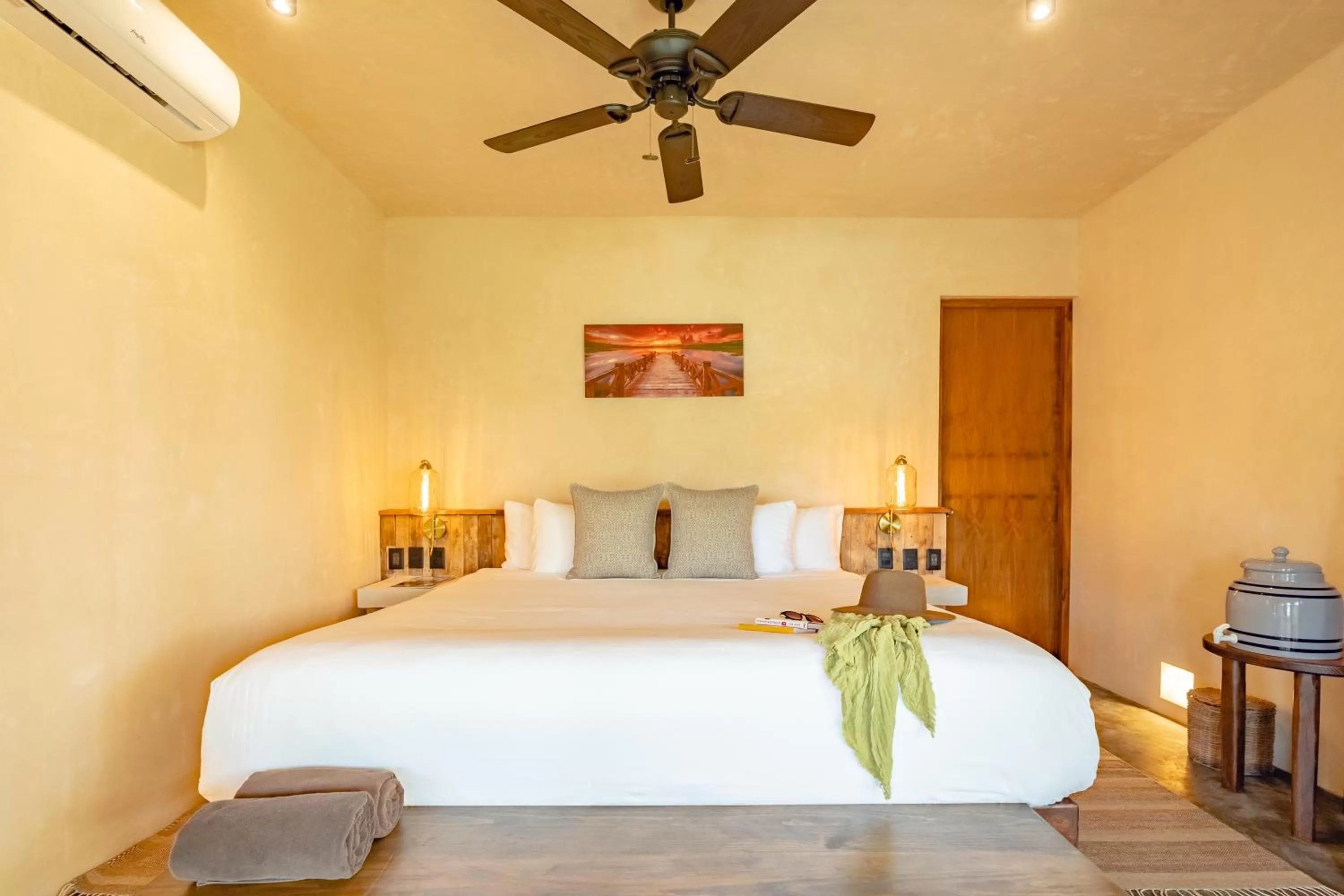 Superior Room 1 King Bed  in Casa Ganesh Tulum-Beachfront hotel by Ahau Collection