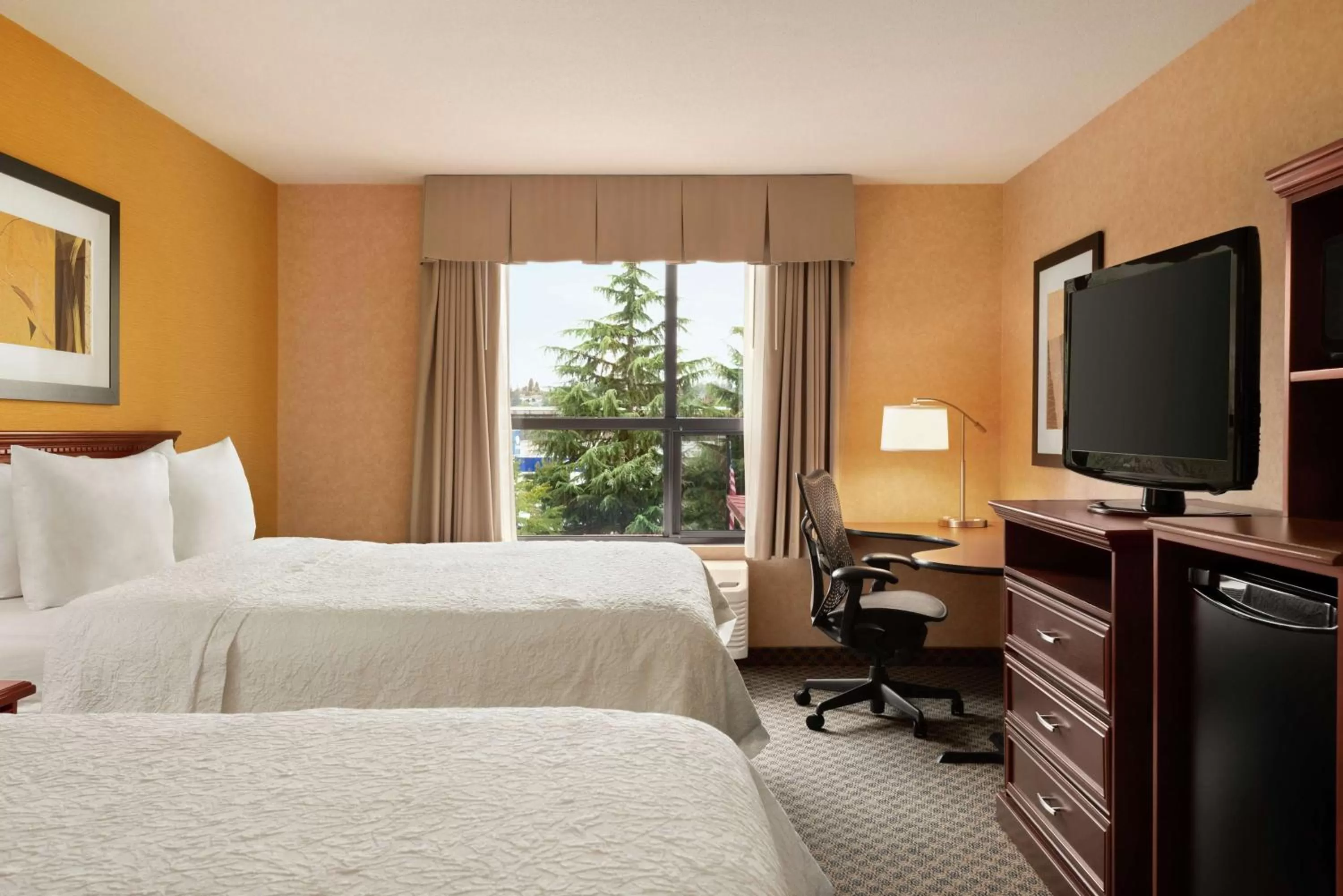 Room with Two Queen Beds - Non-Smoking in Hampton Inn & Suites by Hilton Langley-Surrey