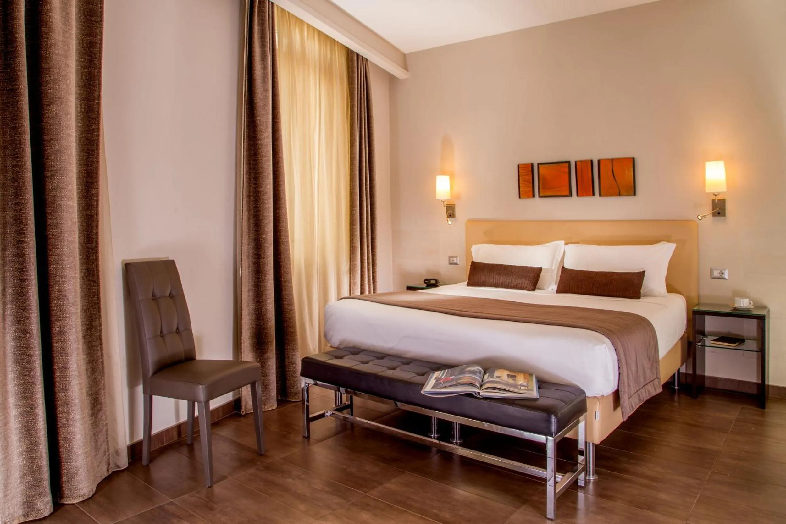Deluxe Double or Twin Room in Basilio 55 Rome