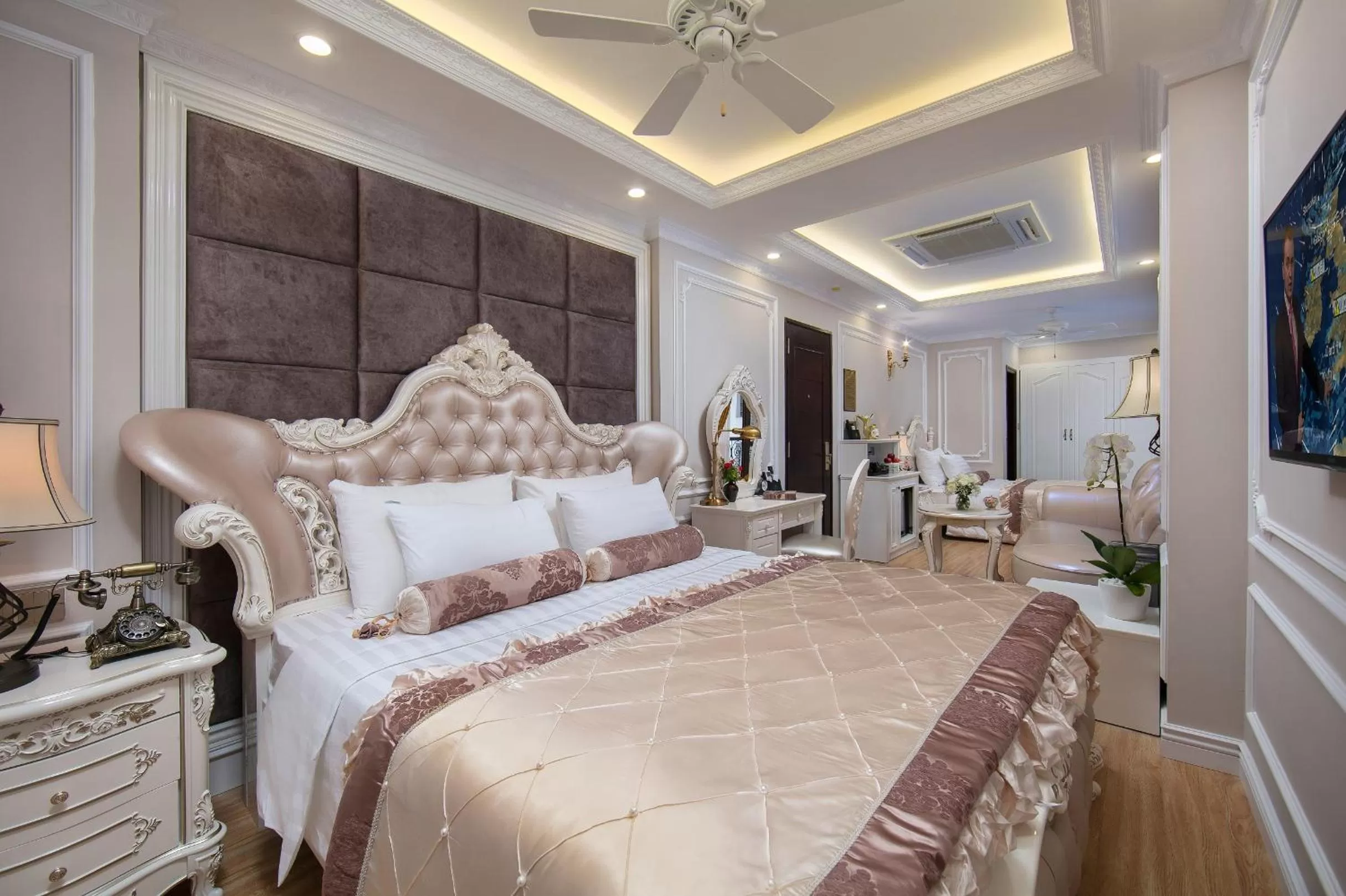 Grand Triple Room with Partial Lake View in Royal Holiday Hanoi Hotel