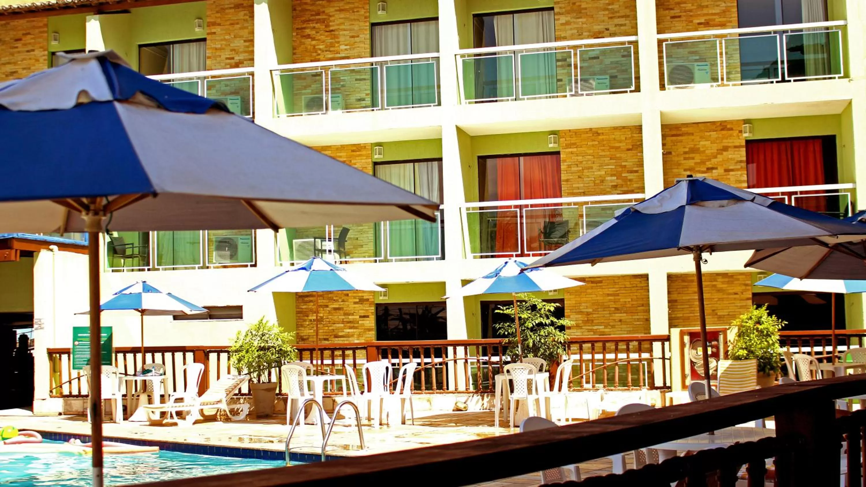 Pool view in Natal Praia Hotel