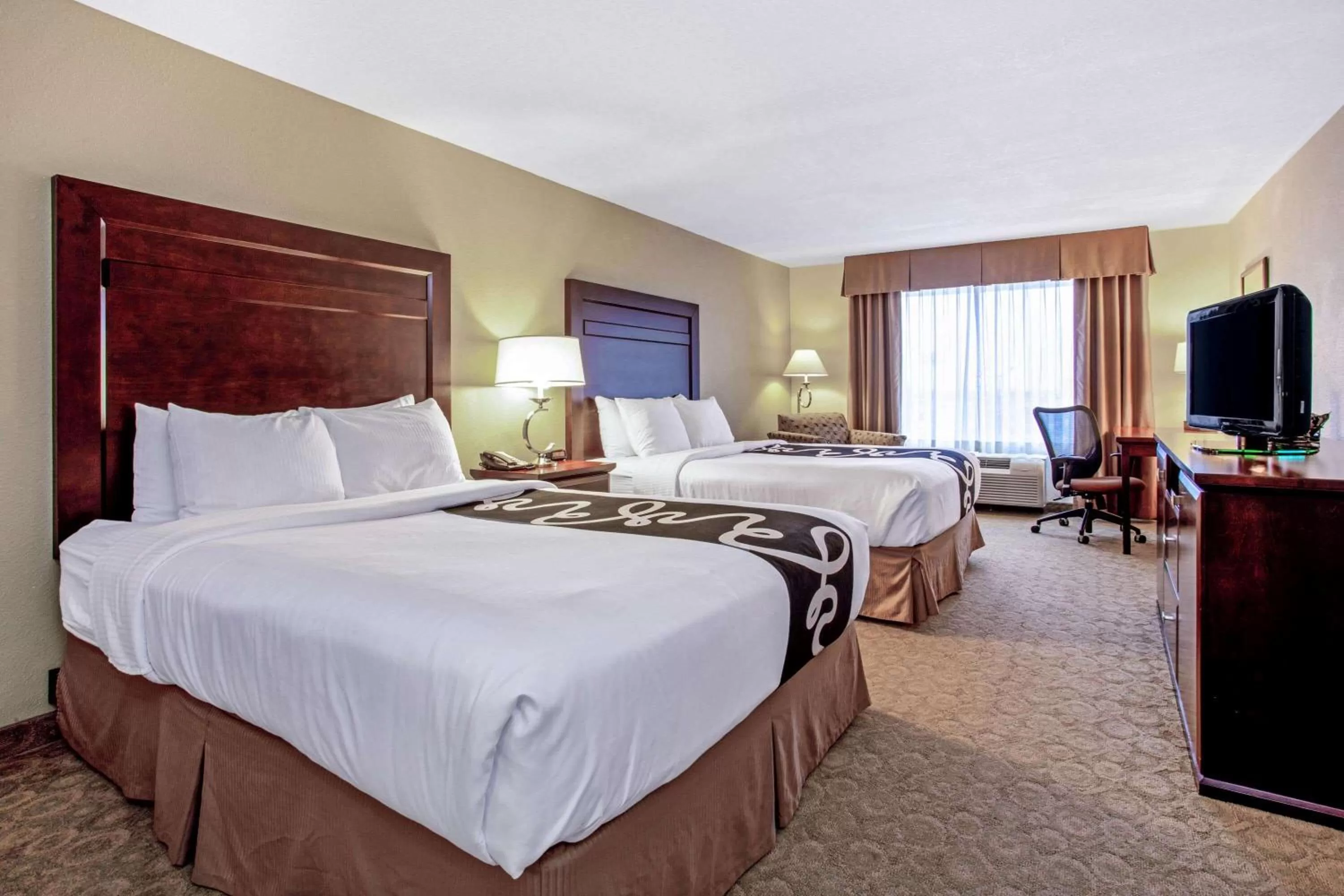 Queen Room with Two Queen Beds and Mobility/Hearing Access - Non-Smoking in La Quinta by Wyndham Bismarck